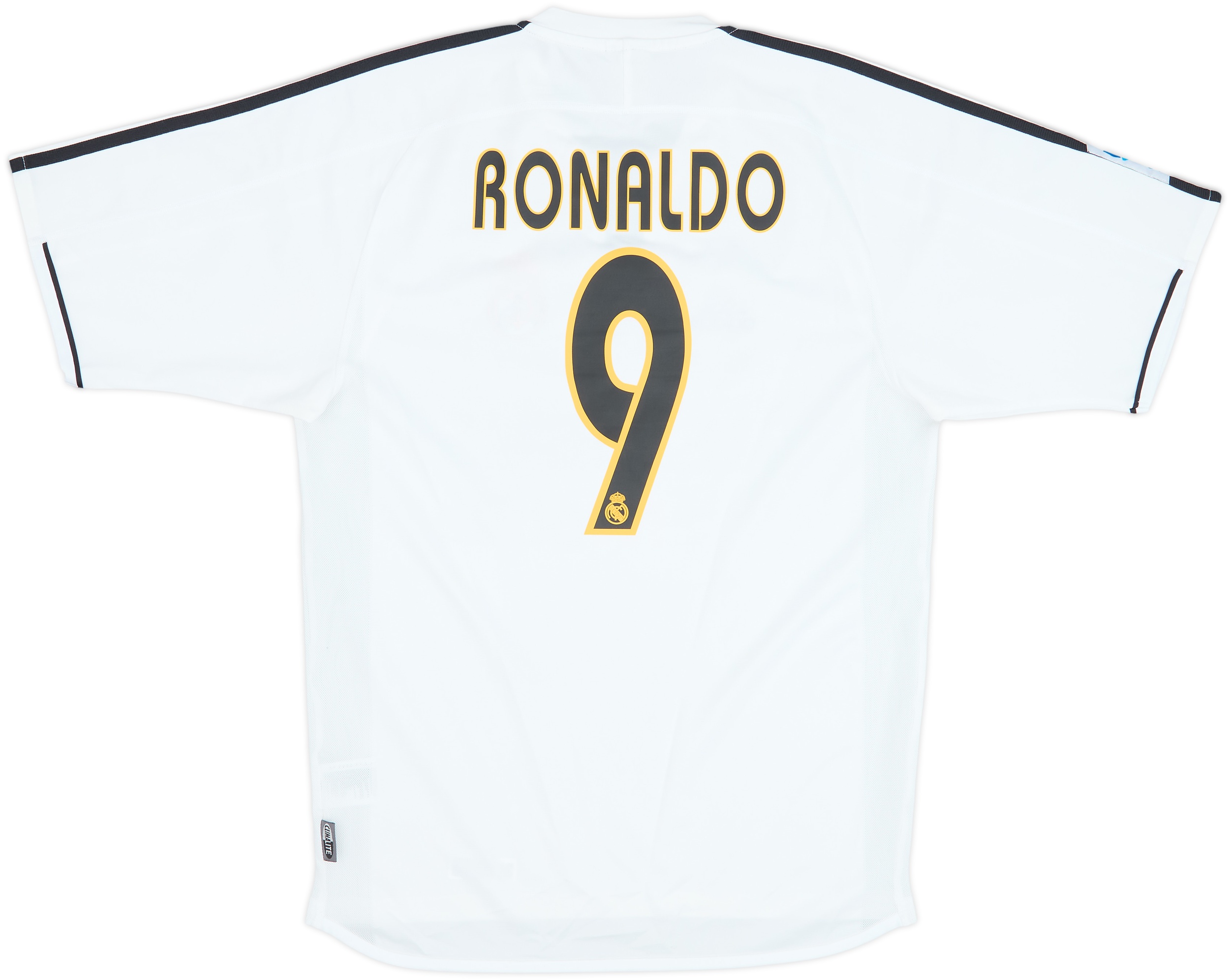 2003-04 Real Madrid Home Shirt Ronaldo #9 - 8/10 - (S)