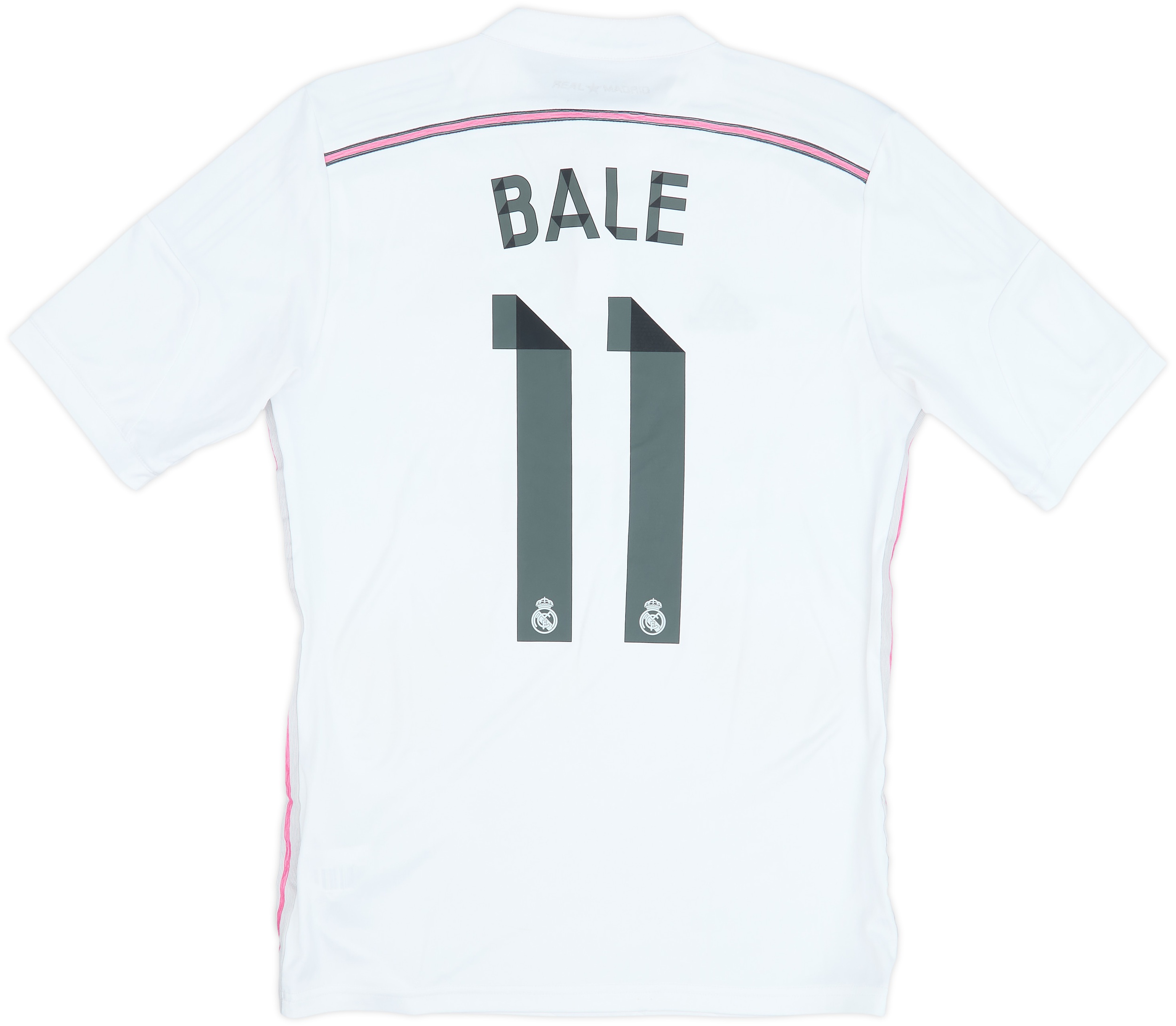 2014-15 Real Madrid Home Shirt Bale #11 - 7/10 - (S)
