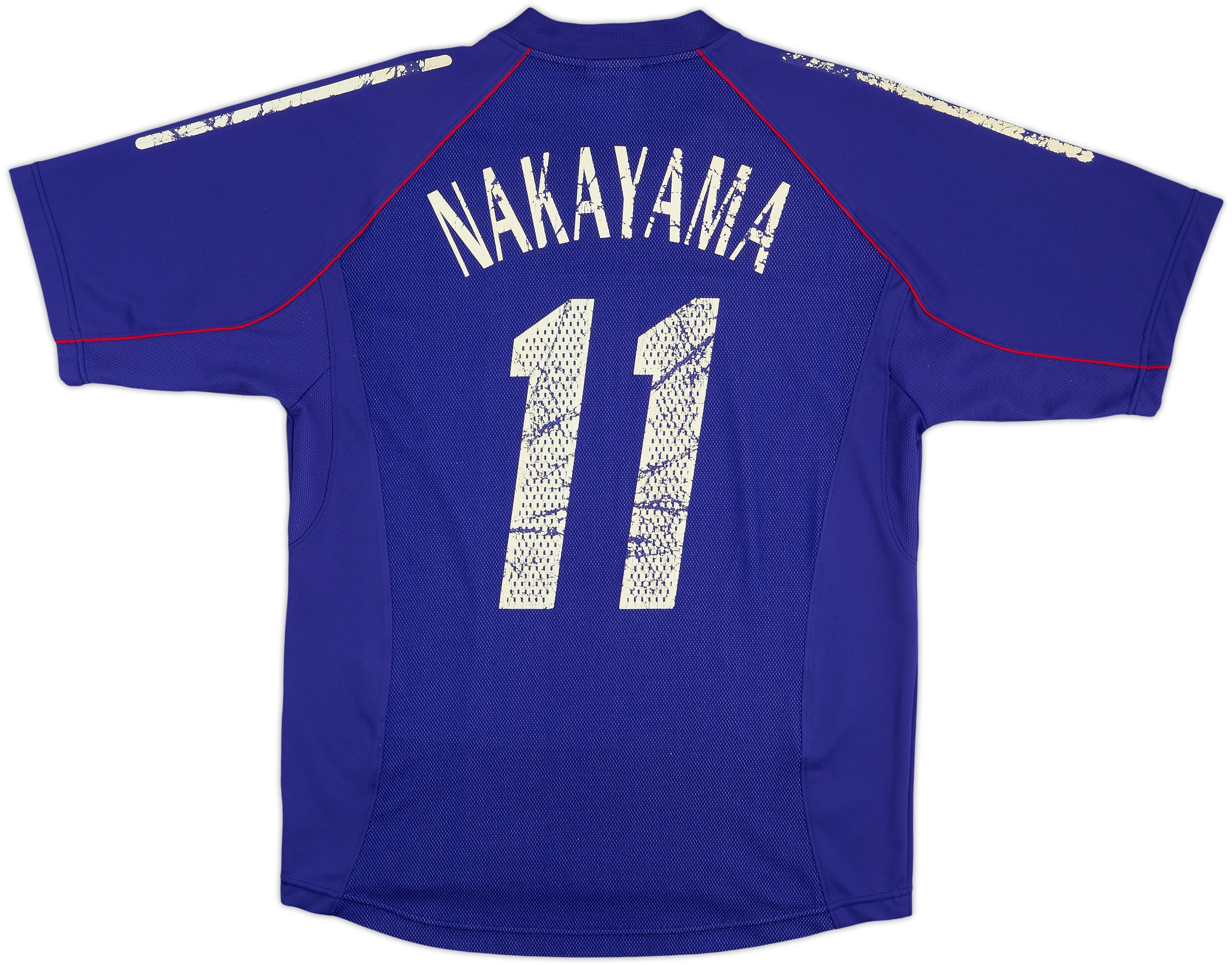 2002-04 Japan Home Shirt Nakayama #11 - 4/10 - (M)