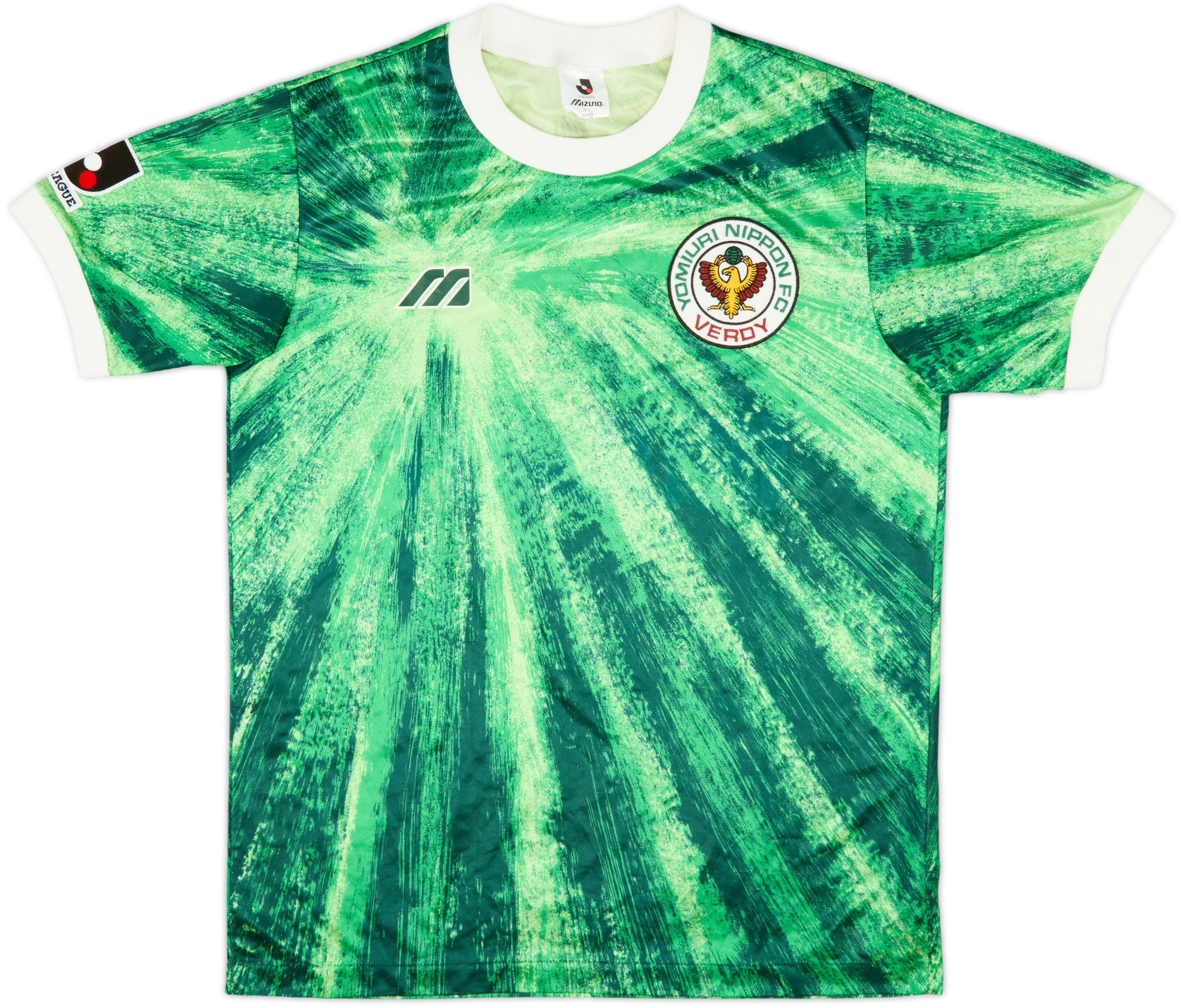 太陽族シャツ 1993-95 Verdy Kawasaki Home Shirt - 8/10 - (L)