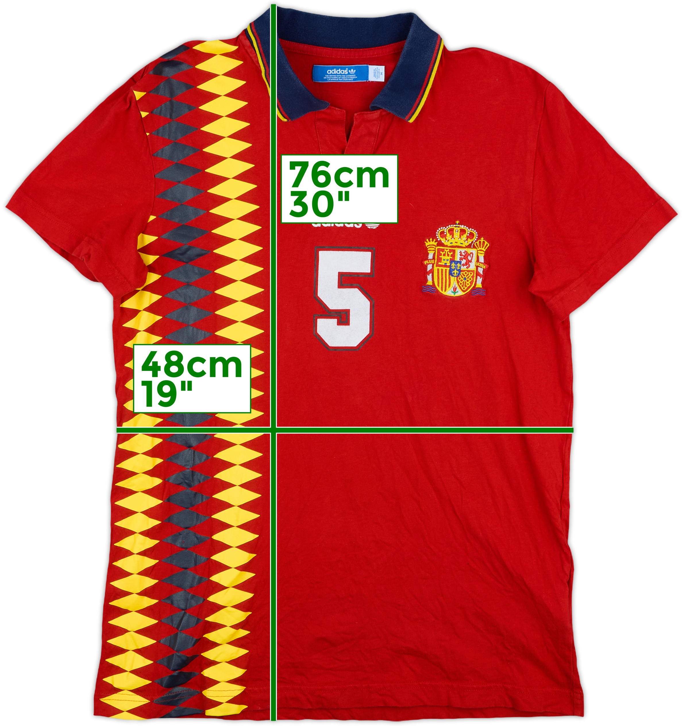 adidas spain retro jersey