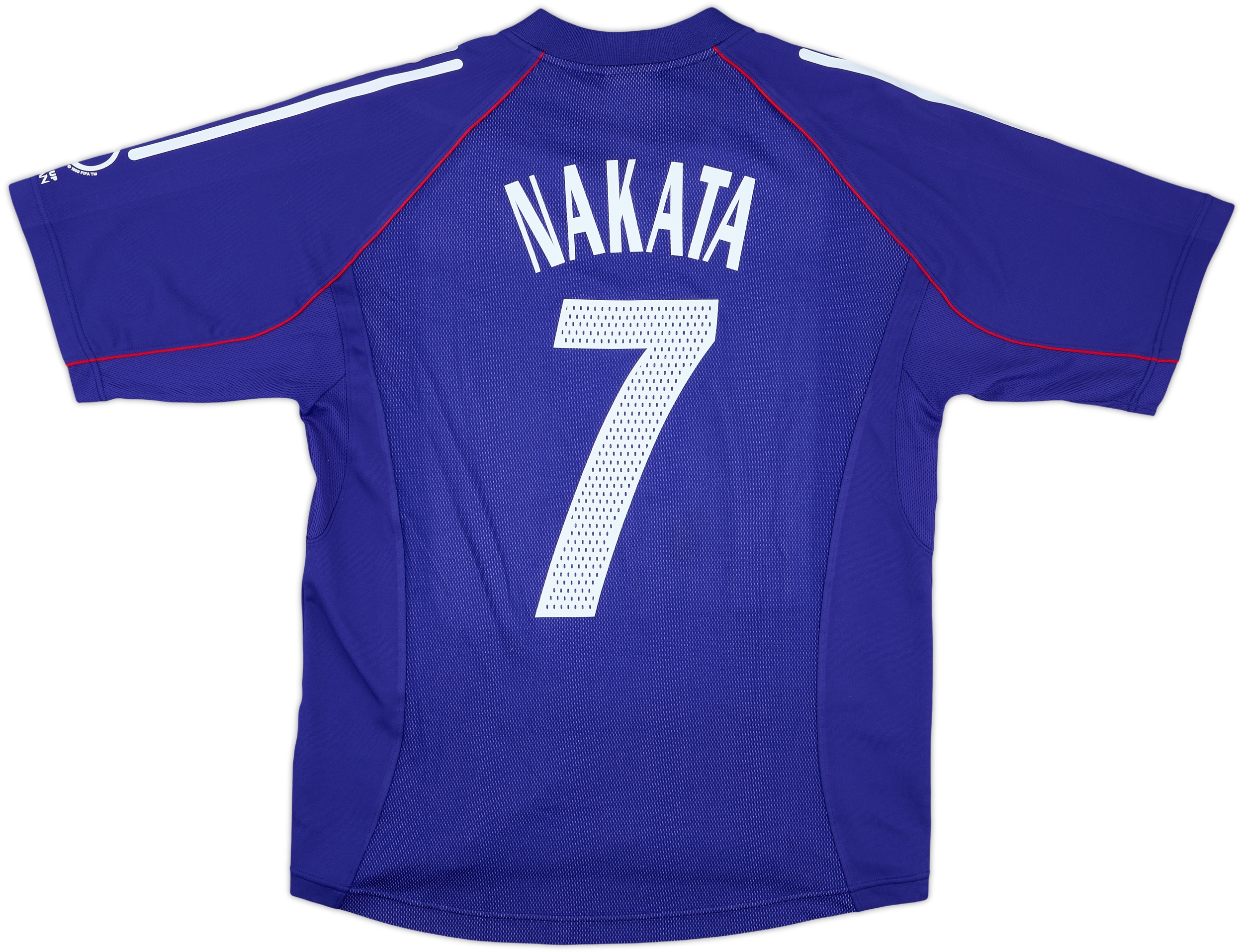 2002-04 Japan Home Shirt Nakata #7 - 8/10 - (M)