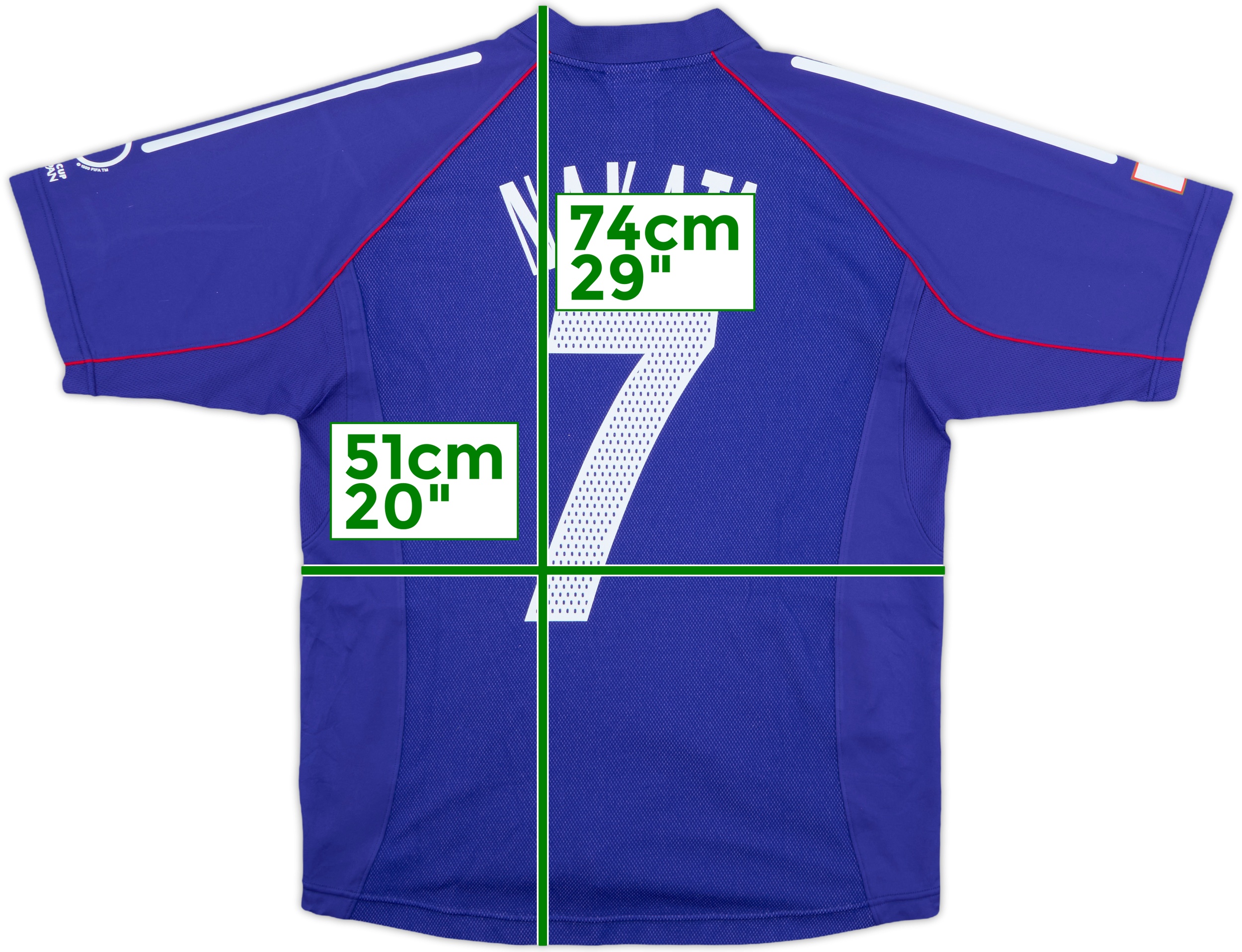 2002-04 Japan Home Shirt Nakata #7 - 10/10 - (M)