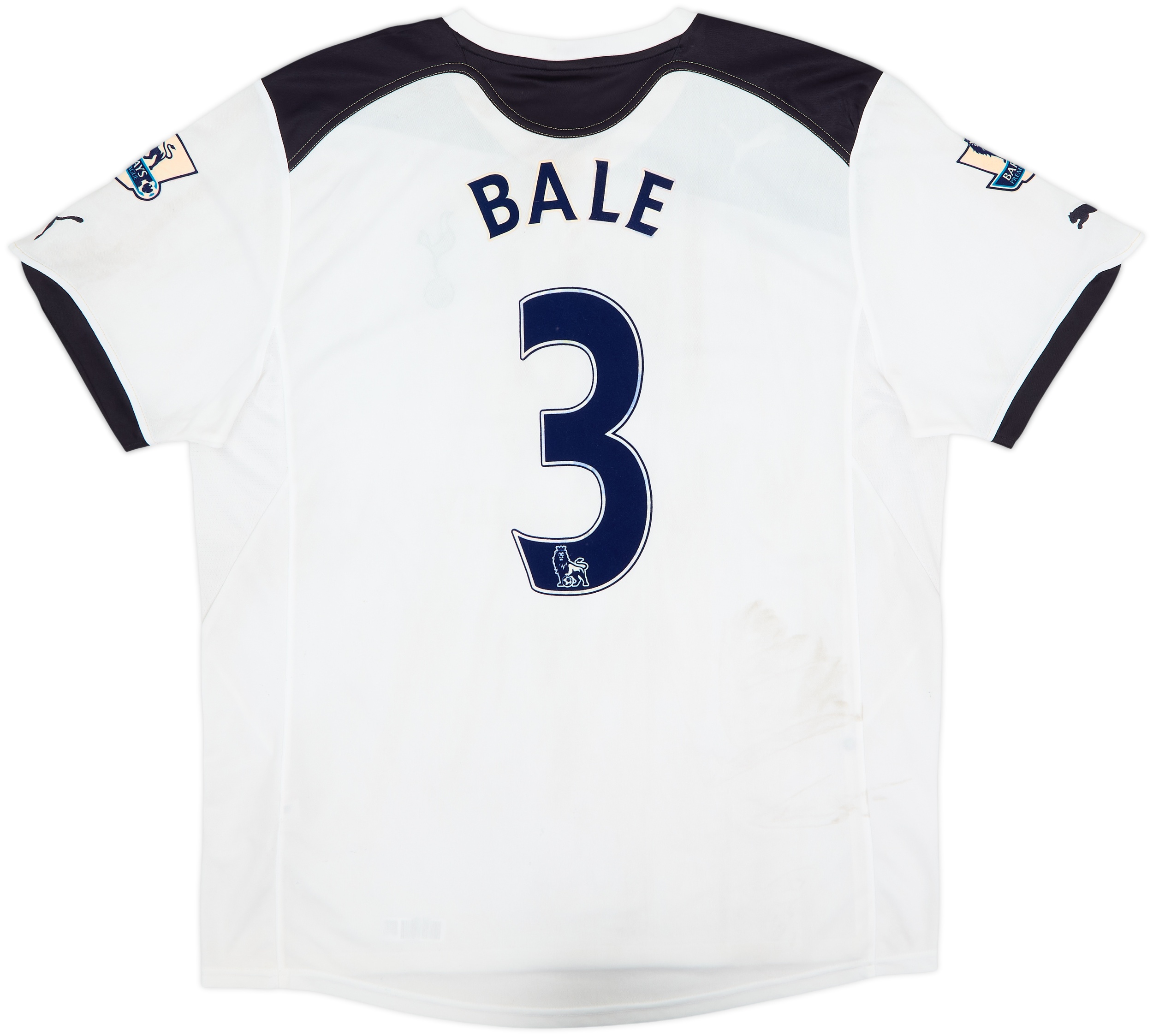 Camiseta de local del Tottenham 2010-11 Bale #3 (XL)