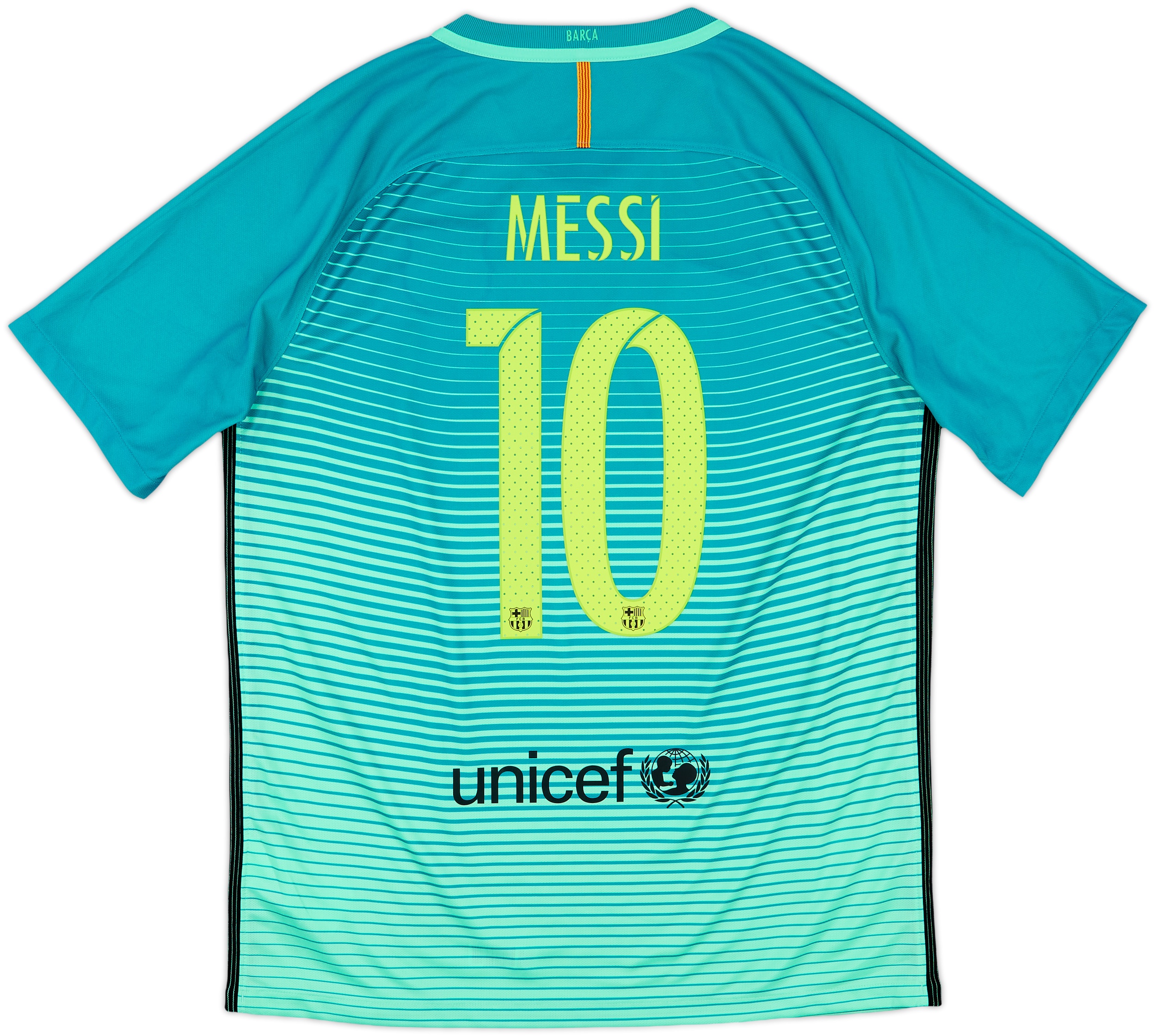 2016-17 Barcelona Third Shirt Messi #10 - 8/10 - (L)