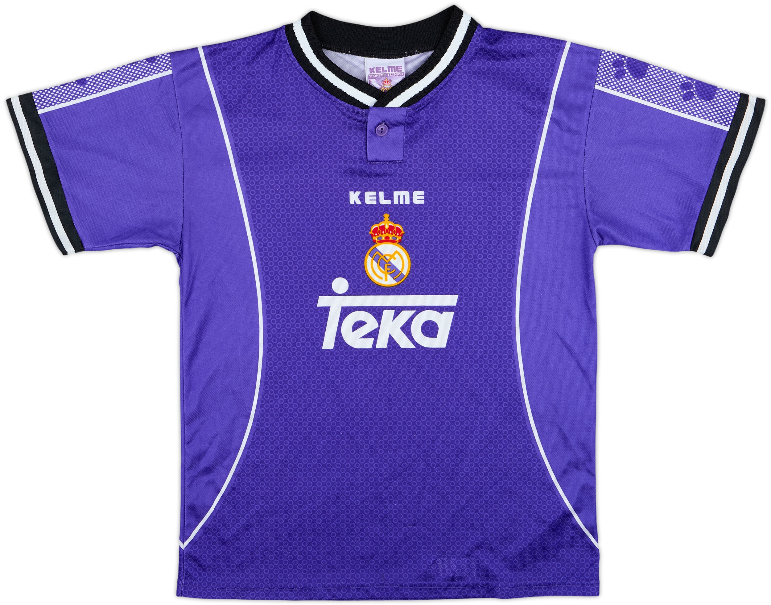 1997-98 Real Madrid Away Shirt - 9/10 - (L.Boys)