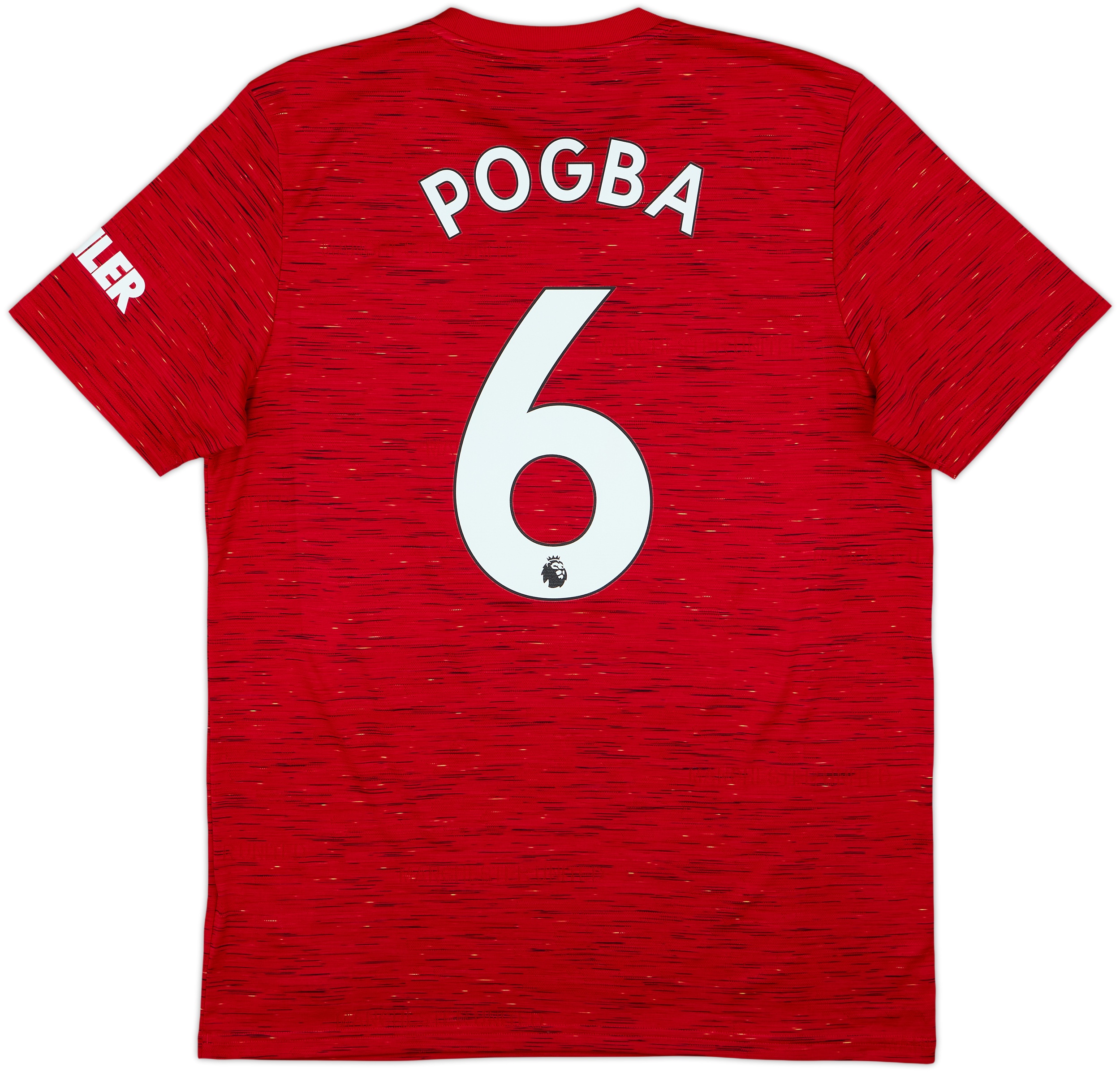 マンチェスター・ユナイテッド POGBA 6 レプリカユニホーム　2019-20 2020-21 Manchester United Home Shirt Pogba #6 - 9/10 - (L)