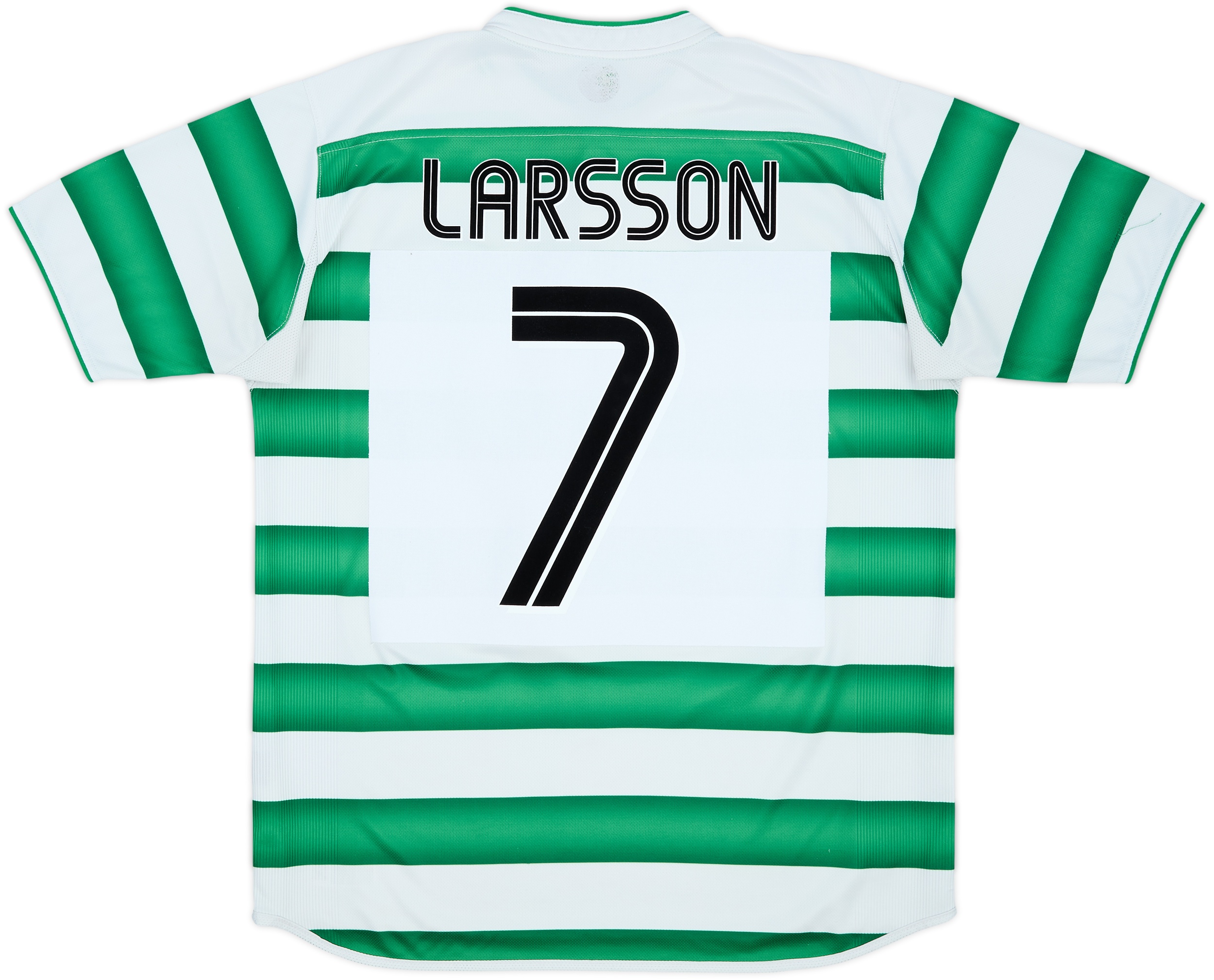 2003-04 Celtic Home Shirt Larsson #7 - 7/10 - (L)