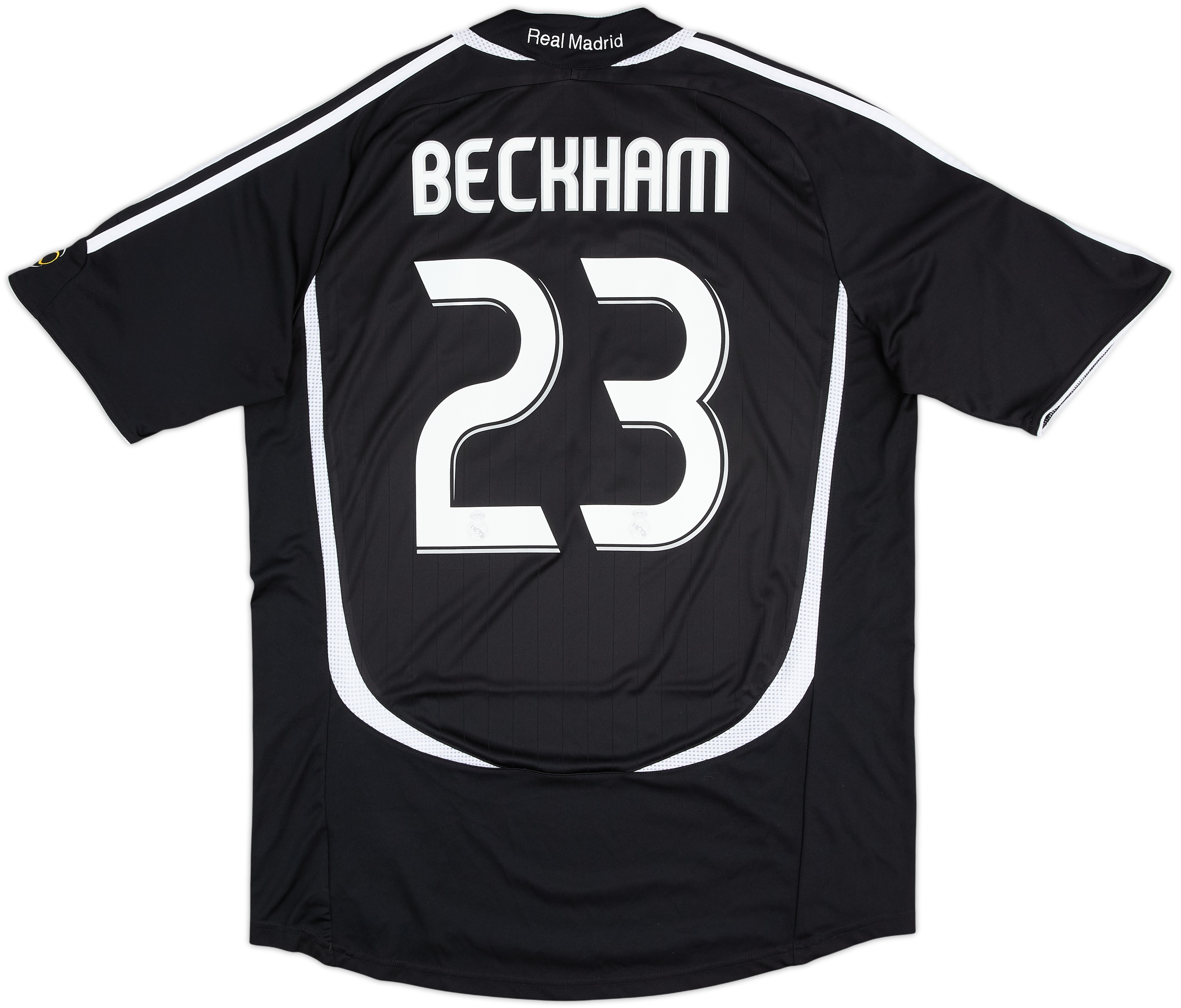 2006-07 Real Madrid Away Shirt Beckham #23 - 8/10 - (XL)