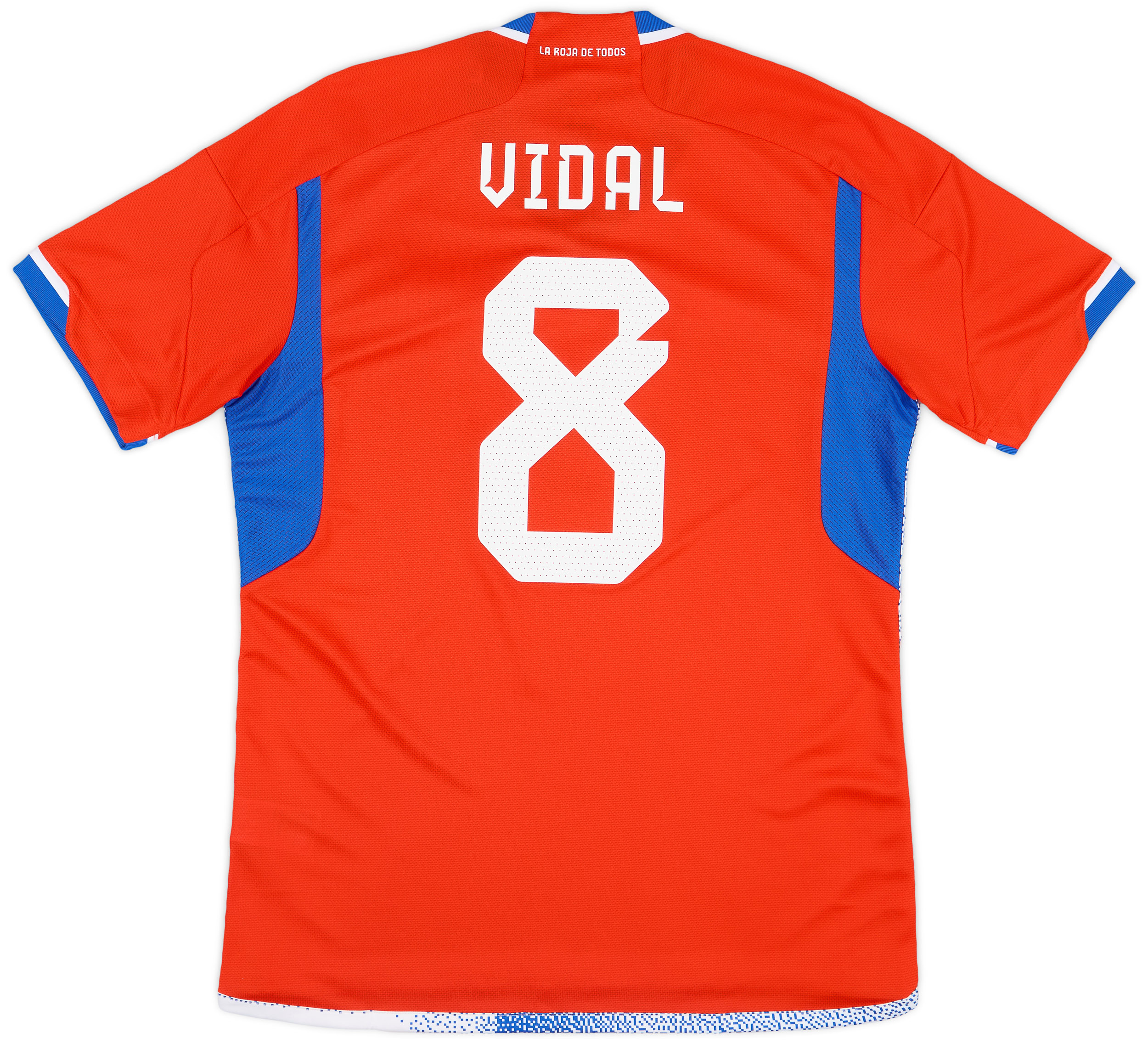 2022-23 Chile Home Shirt Vidal #8