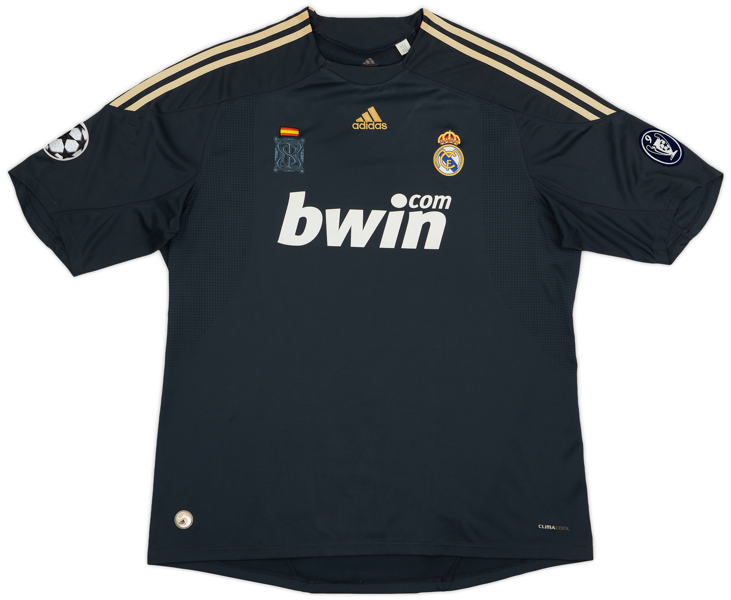 Real Madrid Halamadrid Tシャツ Lサイズ 黒 2009-10 Real Madrid Third Shirt - 6/10 - (XXL)