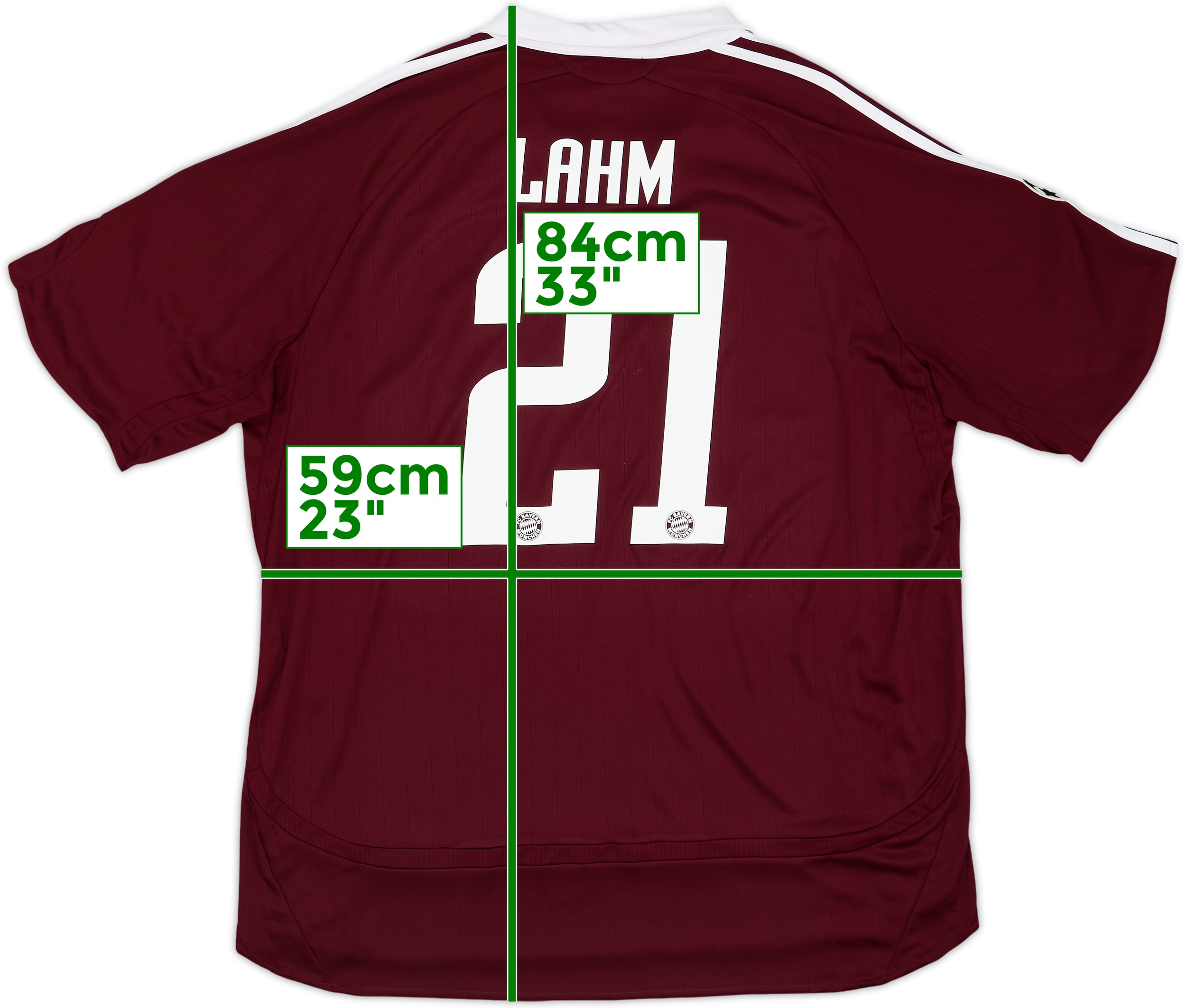 FC BAYERN MUNCHEN ゲームシャツ 2001-02 Bayern Munich Home Shirt - 3/10 - (M)