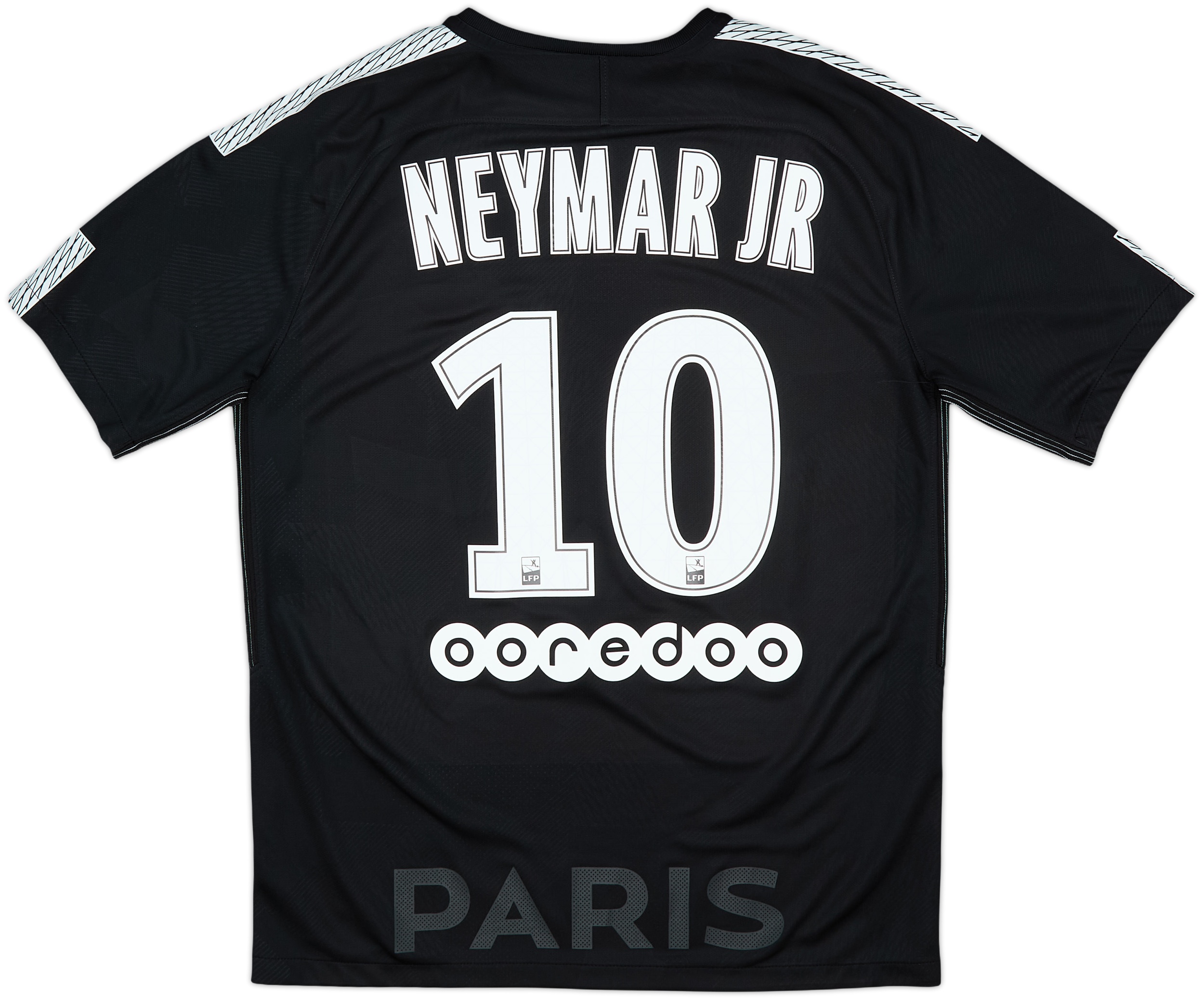 2017-18 Paris Saint-Germain Third Shirt Neymar Jr #10 - 8/10 - (M)