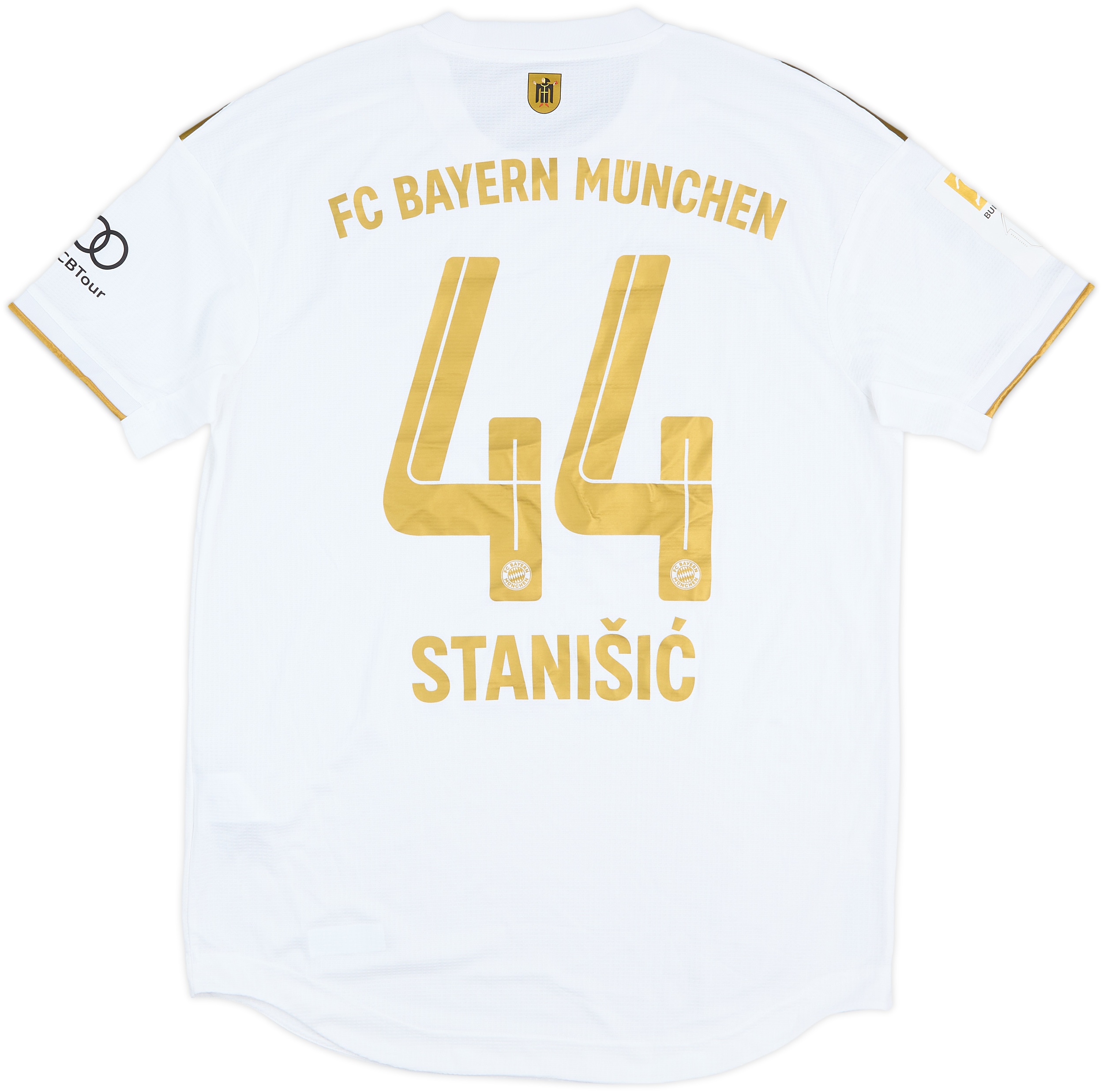 2022-23 Bayern Munich Match Issue Away Shirt Stanisic #44
