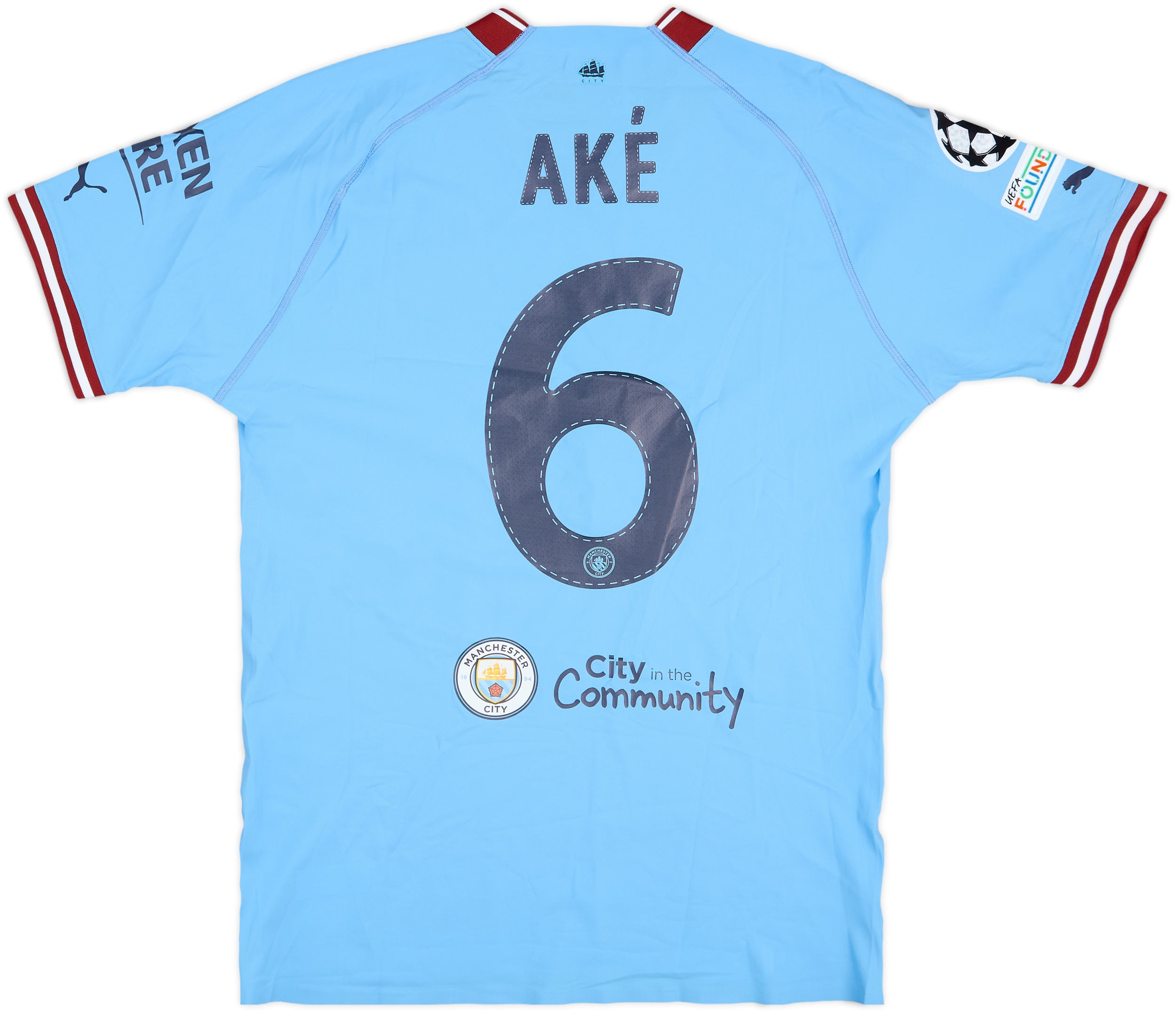 マンチェスター・シティ アケ 6番 シャツ Lサイズ 旧正月モデル Manchester City Ake 6番 Lサイズ シャツ 旧正月 【公式通販】