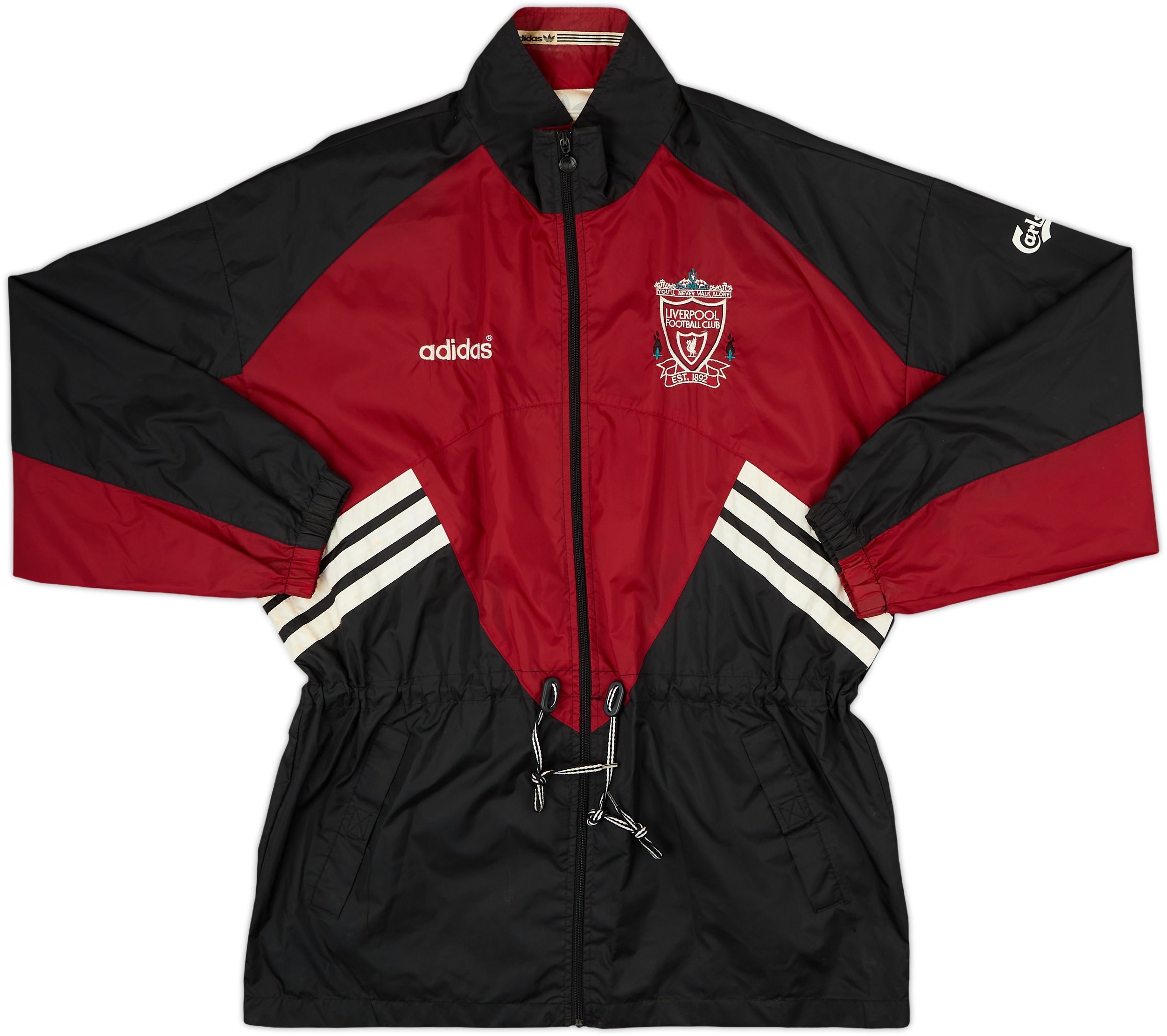 1995-96 Liverpool Player Issue adidas Track Jacket - 7/10 - (M/L)