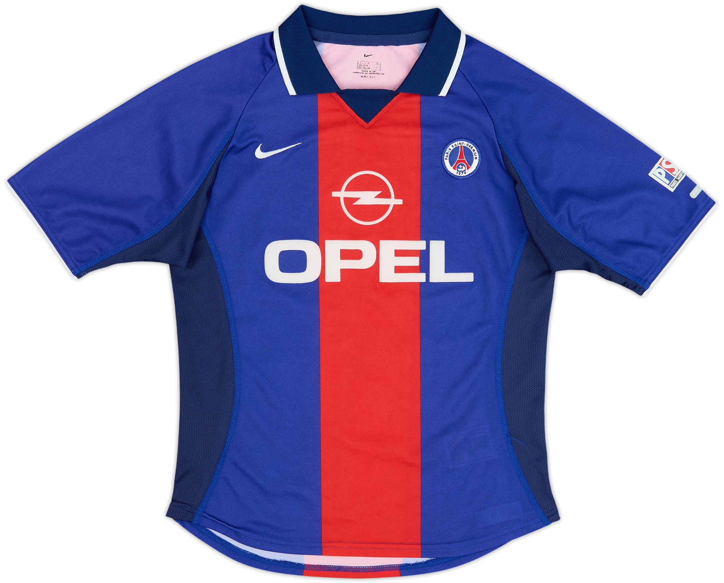2000-01 Paris Saint-Germain Home Shirt - 9/10 - (L.Boys)