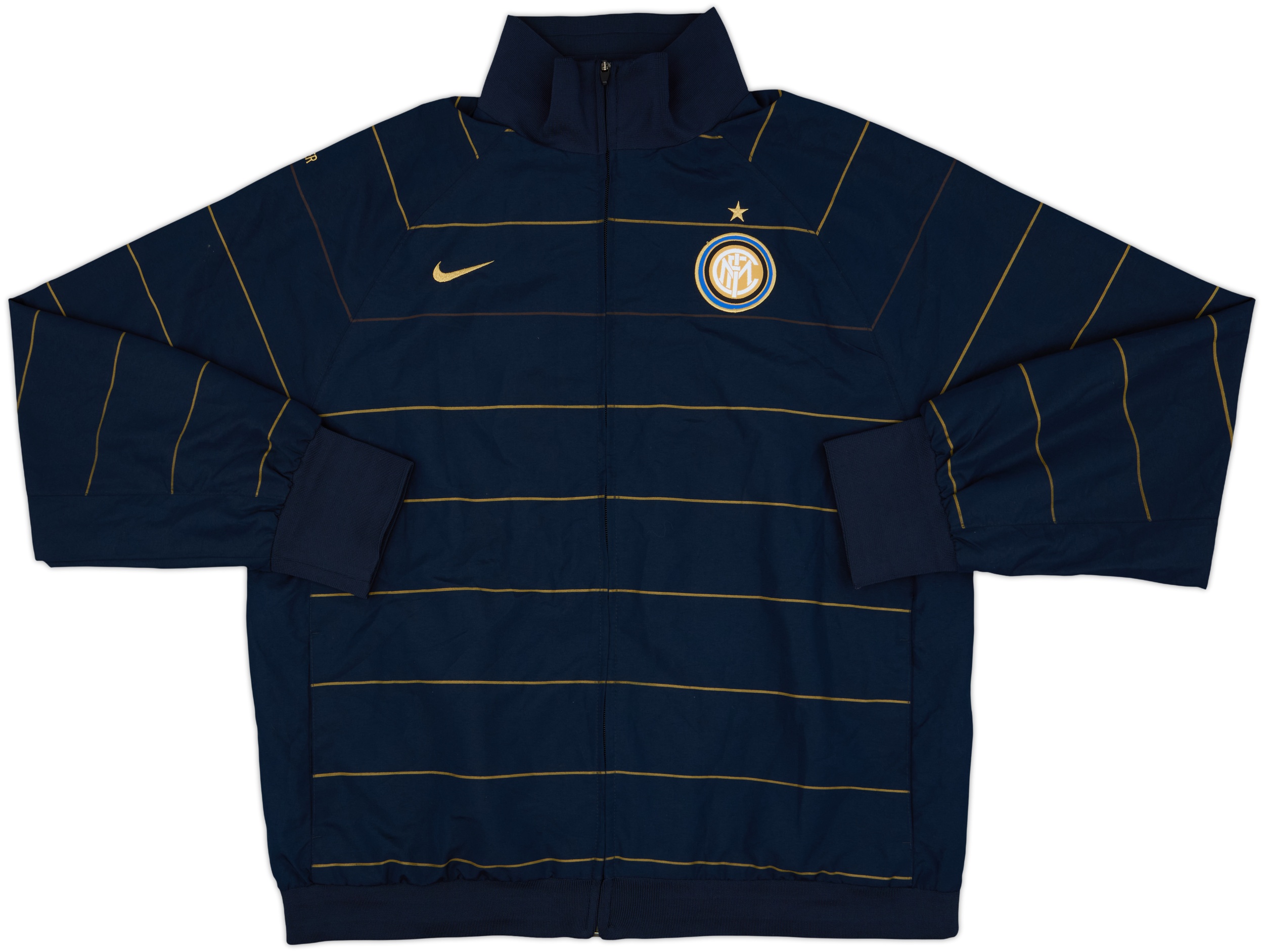 インテル ミラン 2008 - 09 TRACK JACKET XL 2008-09 Inter Milan Nike Track Jacket - 9/10 - (XL)