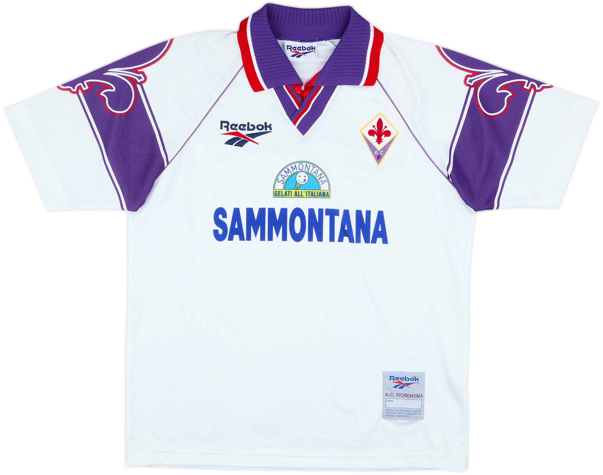 1995-96 Fiorentina Away Shirt - 8/10 - (S)