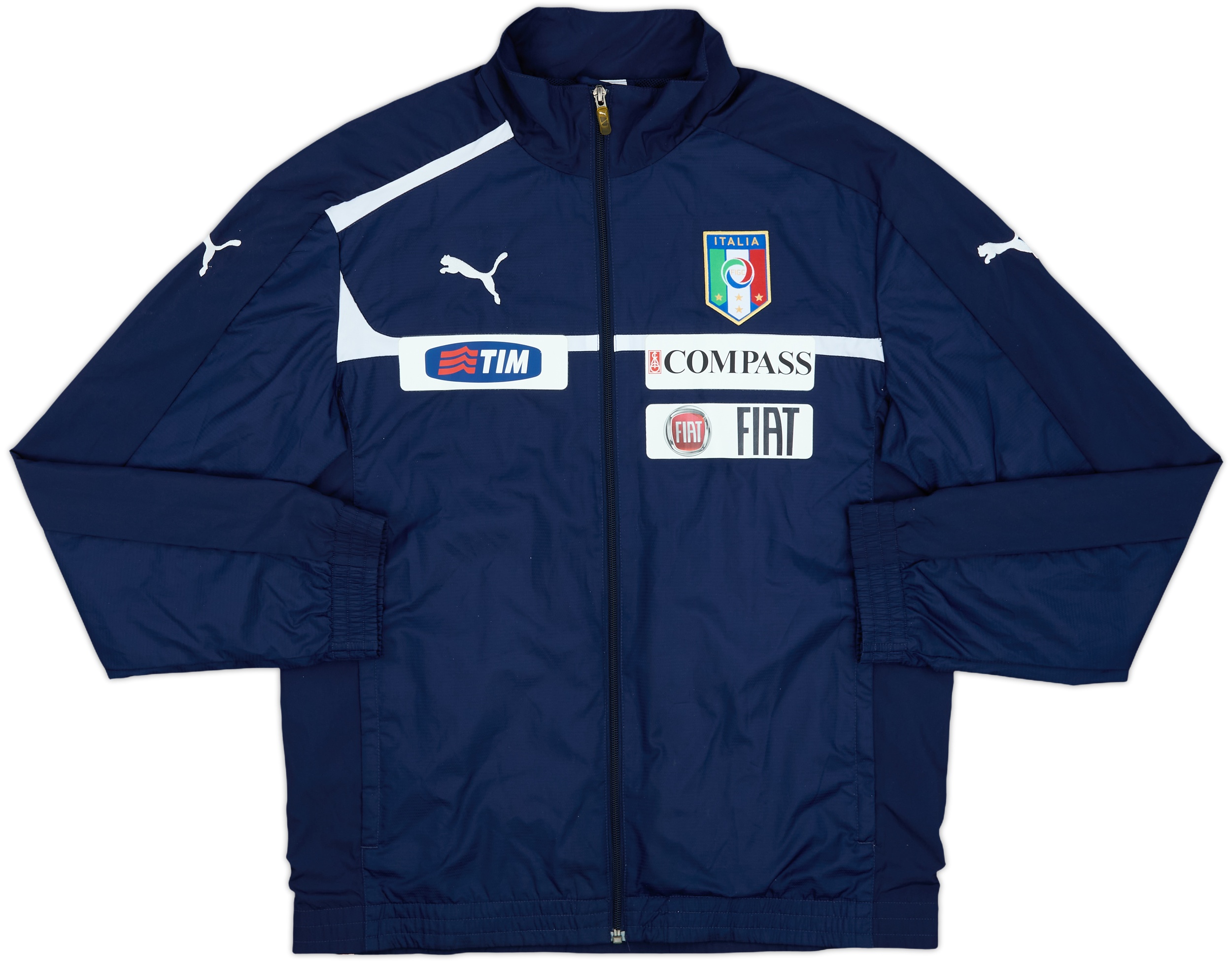 2012-14 Italy Puma Track Jacket - 8/10 - (M)