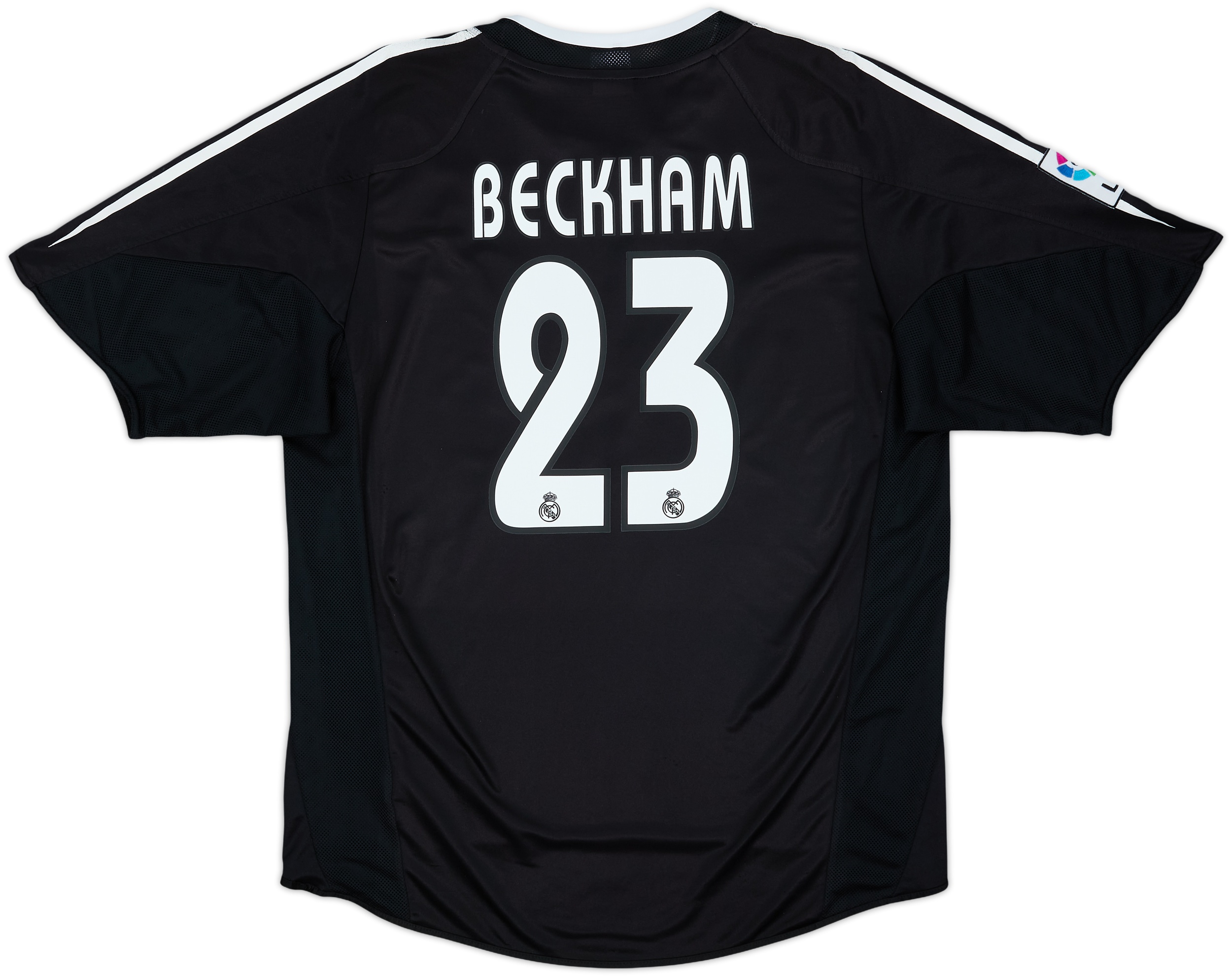 2004-05 Real Madrid Away Shirt Beckham #23 - 7/10 - (L)