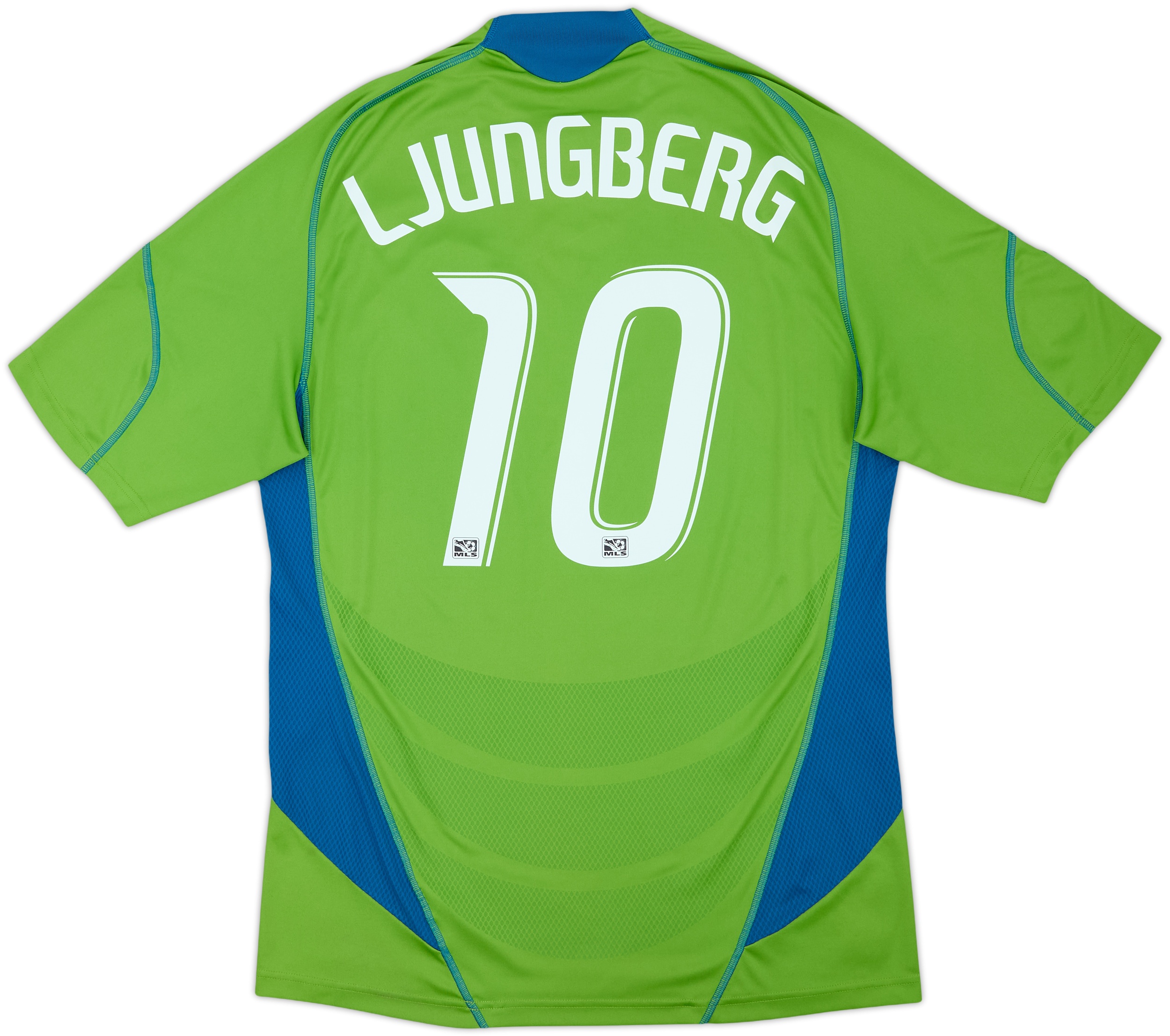 2009-10 Seattle Sounders Home Shirt Ljungberg #10 - 7/10 - (L)