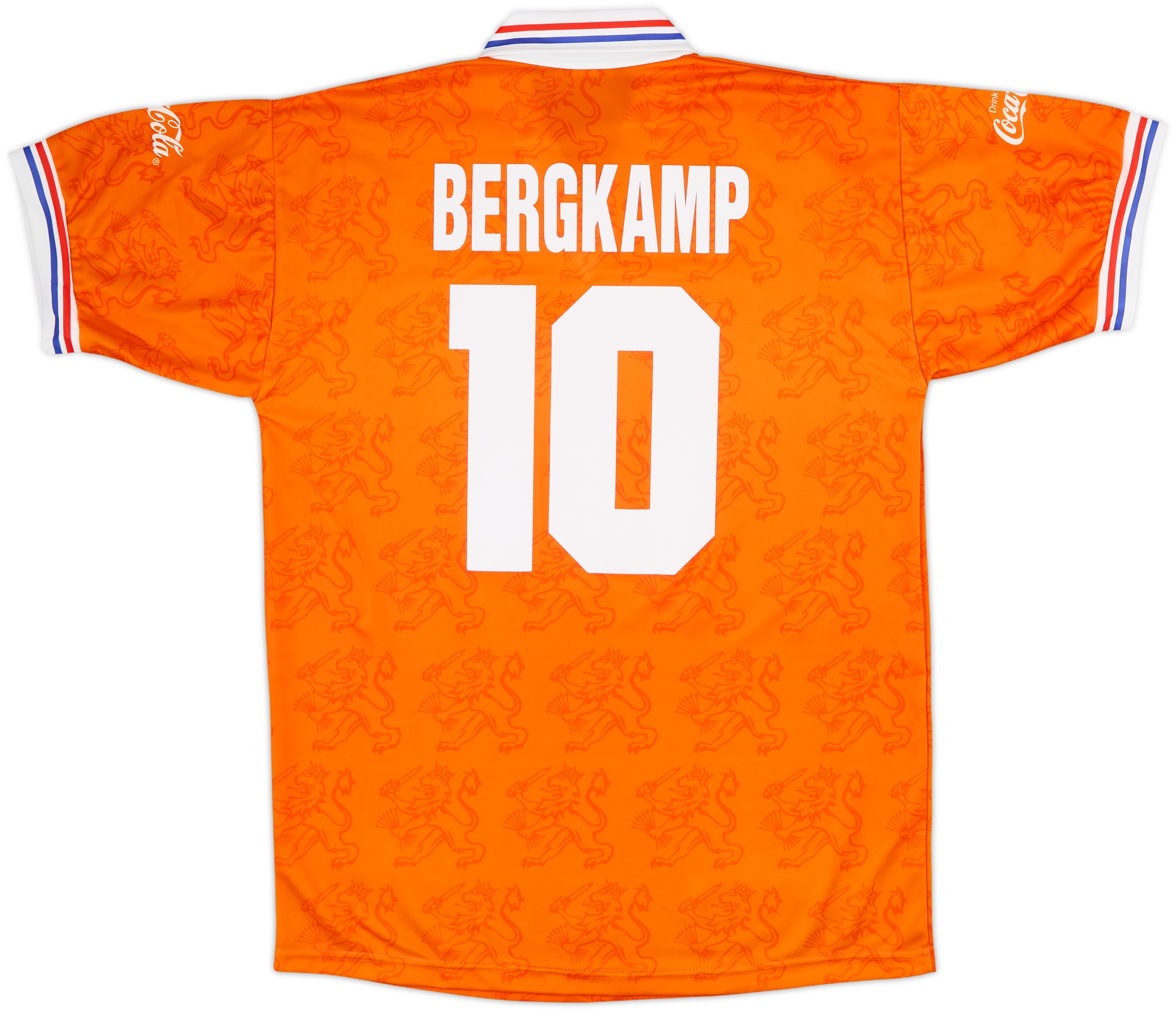 1994 Netherlands Home Shirt Bergkamp #10 - 10/10 - (XL)