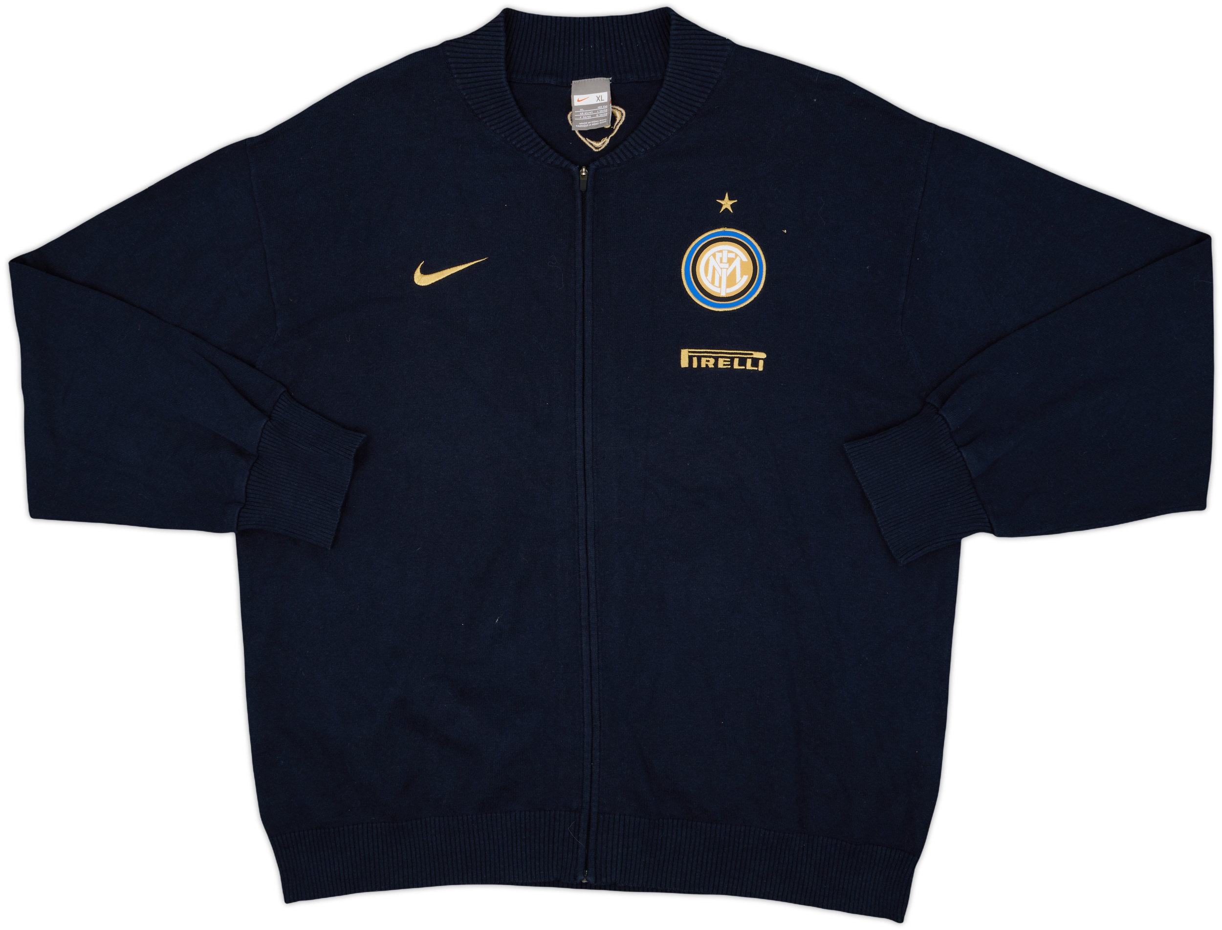 2008-09 Inter Milan Nike Knit Track Jacket - 9/10 - (XL)