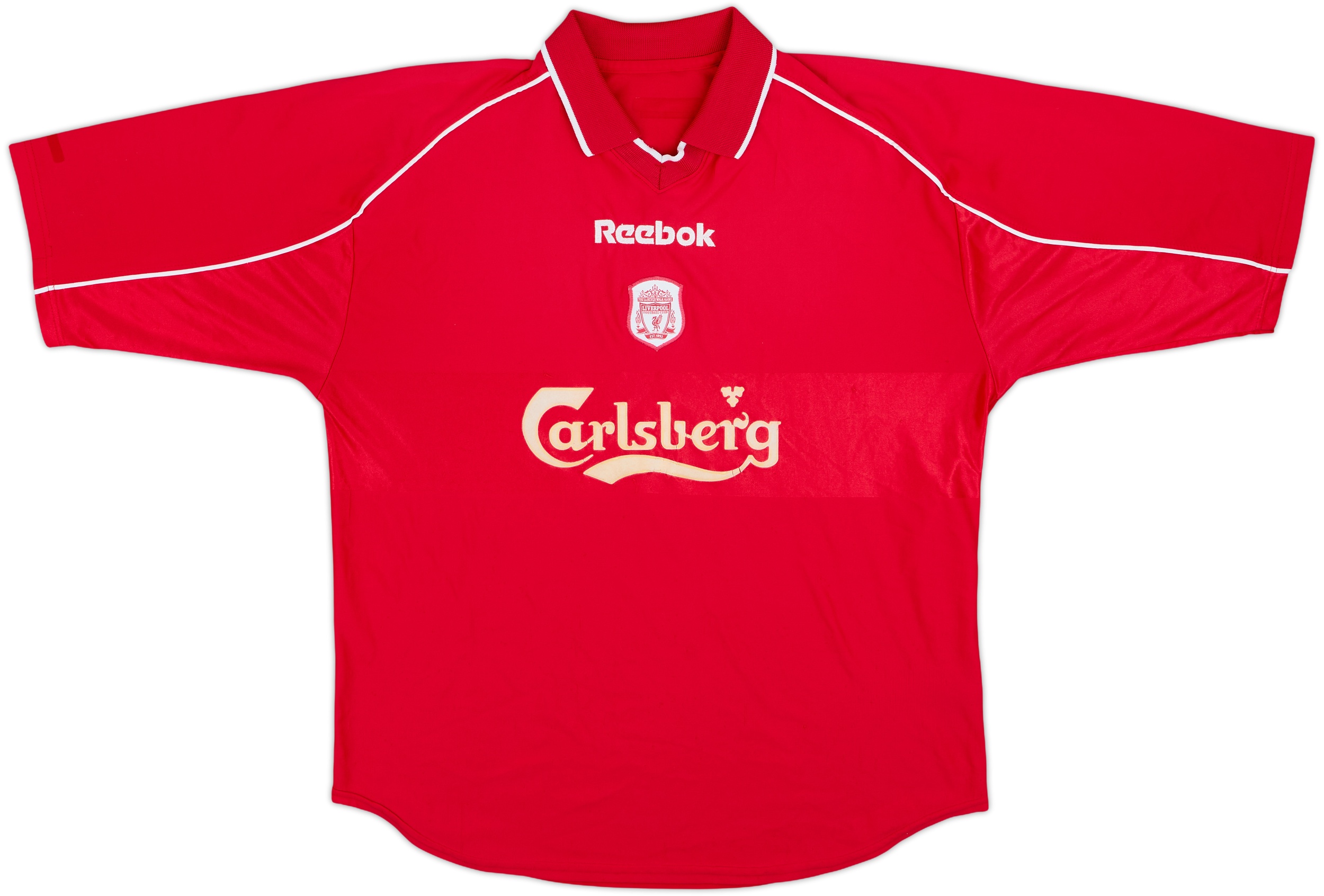 ウェア Liverpool 2000 2001 2002  2000-02 Liverpool Home Shirt - 5/10 - (L)