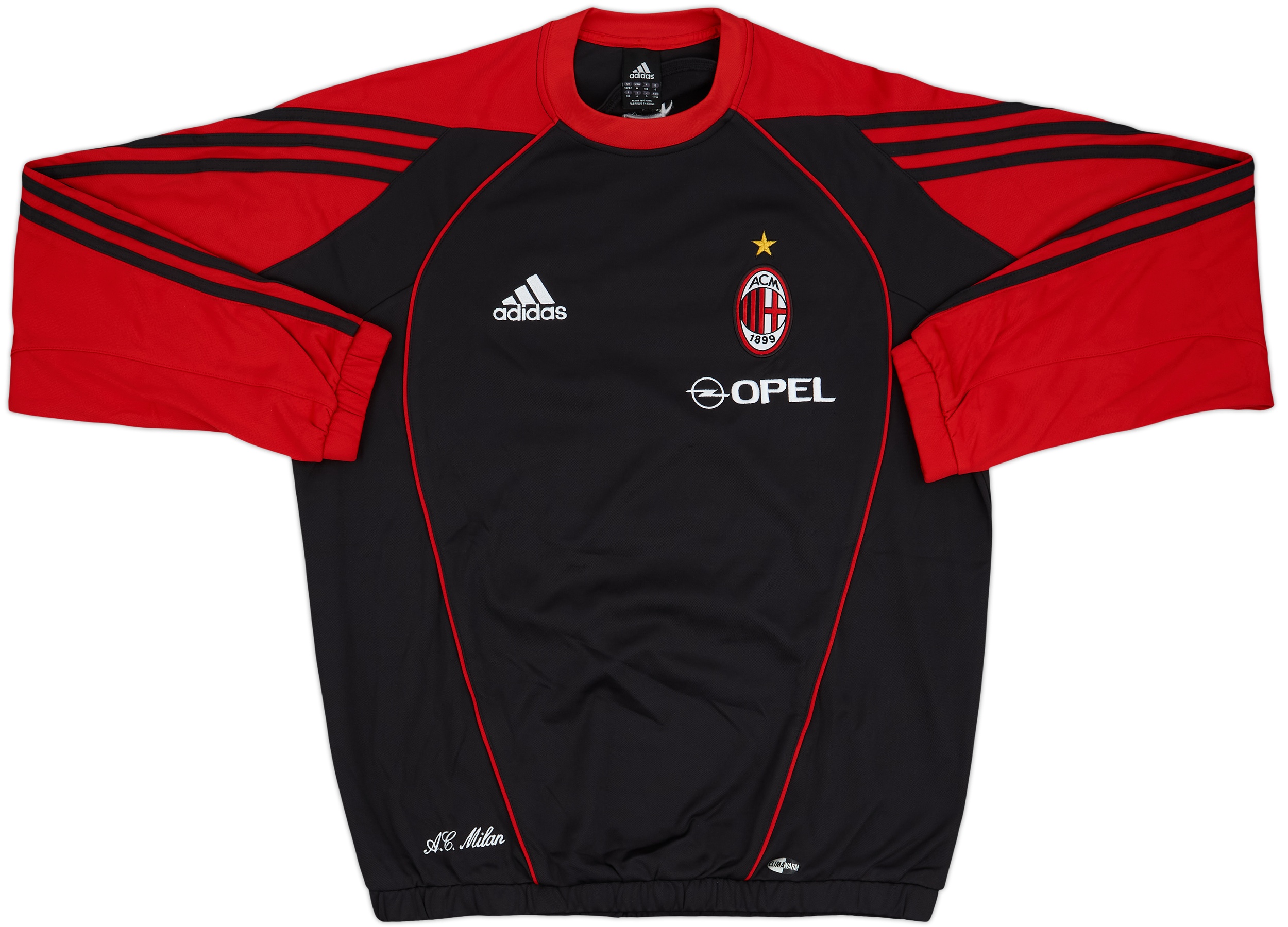 ACミラン 長袖シャツ上着★adidas・OPEL・SOCCER★サッカー ACミラン 長袖シャツ上着☆adidas・OPEL・SOCCER☆サッカー 【公式通販】
