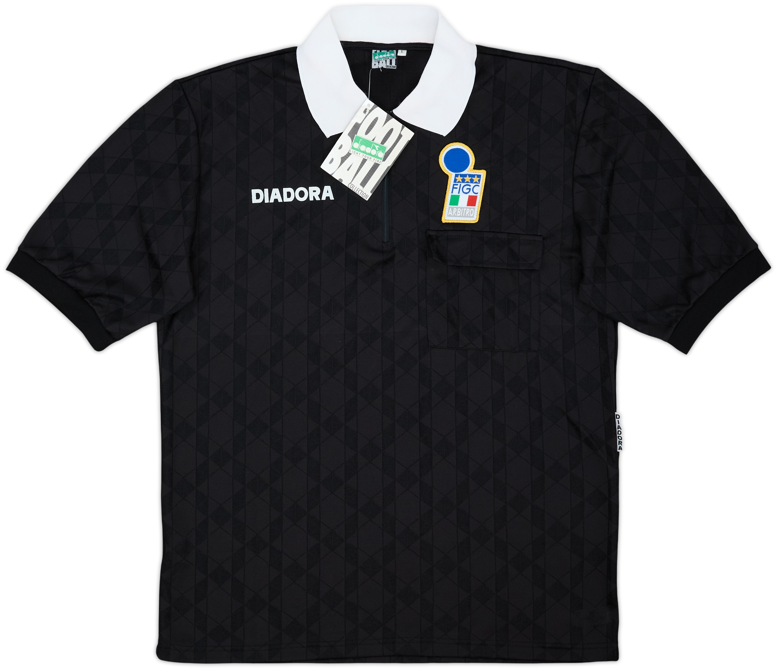 1990s Italy FIGC Diadora Referee Shirt (L)