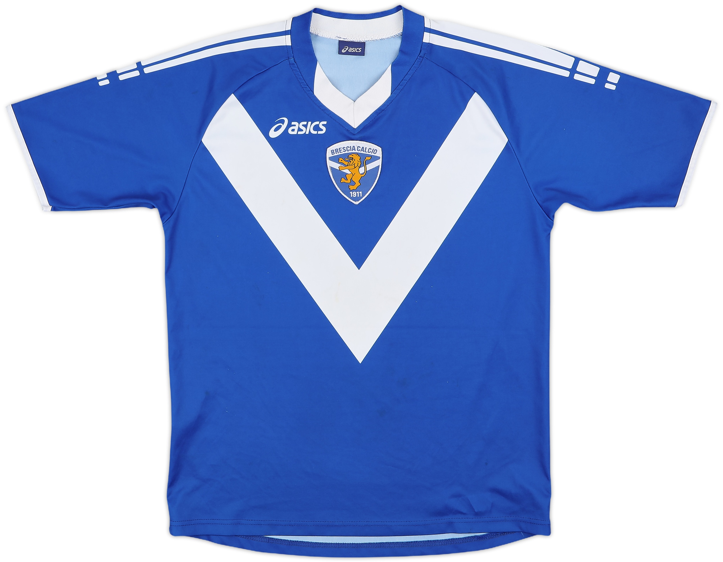 Maillot Brescia Calcio Match Worn 2008-2009 - Gorzegno #3 - ASICS - Neuf Sans étiquette