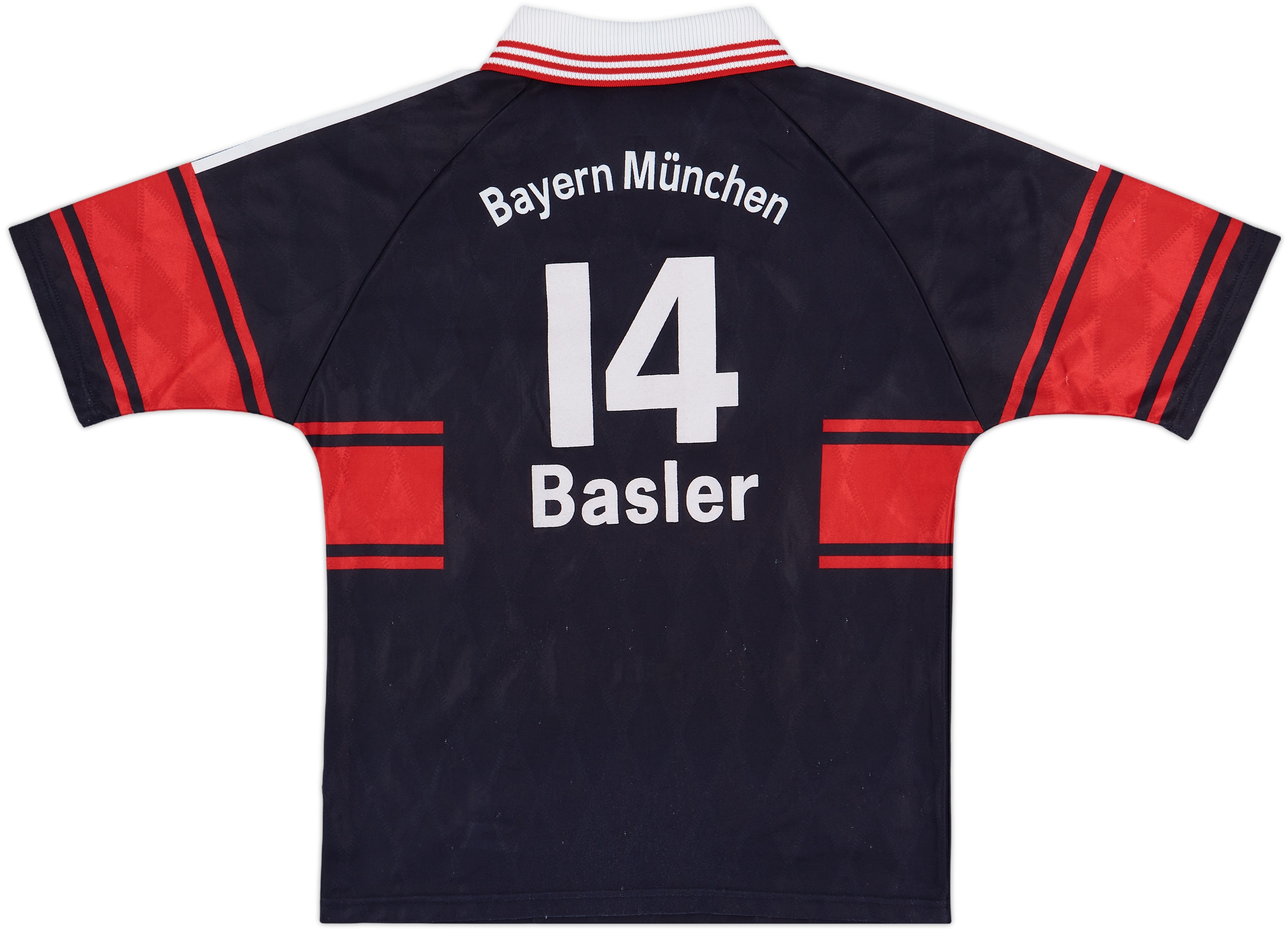Bayern Munich 99/01 • Home Shirt • XL • Basler #14 – Real