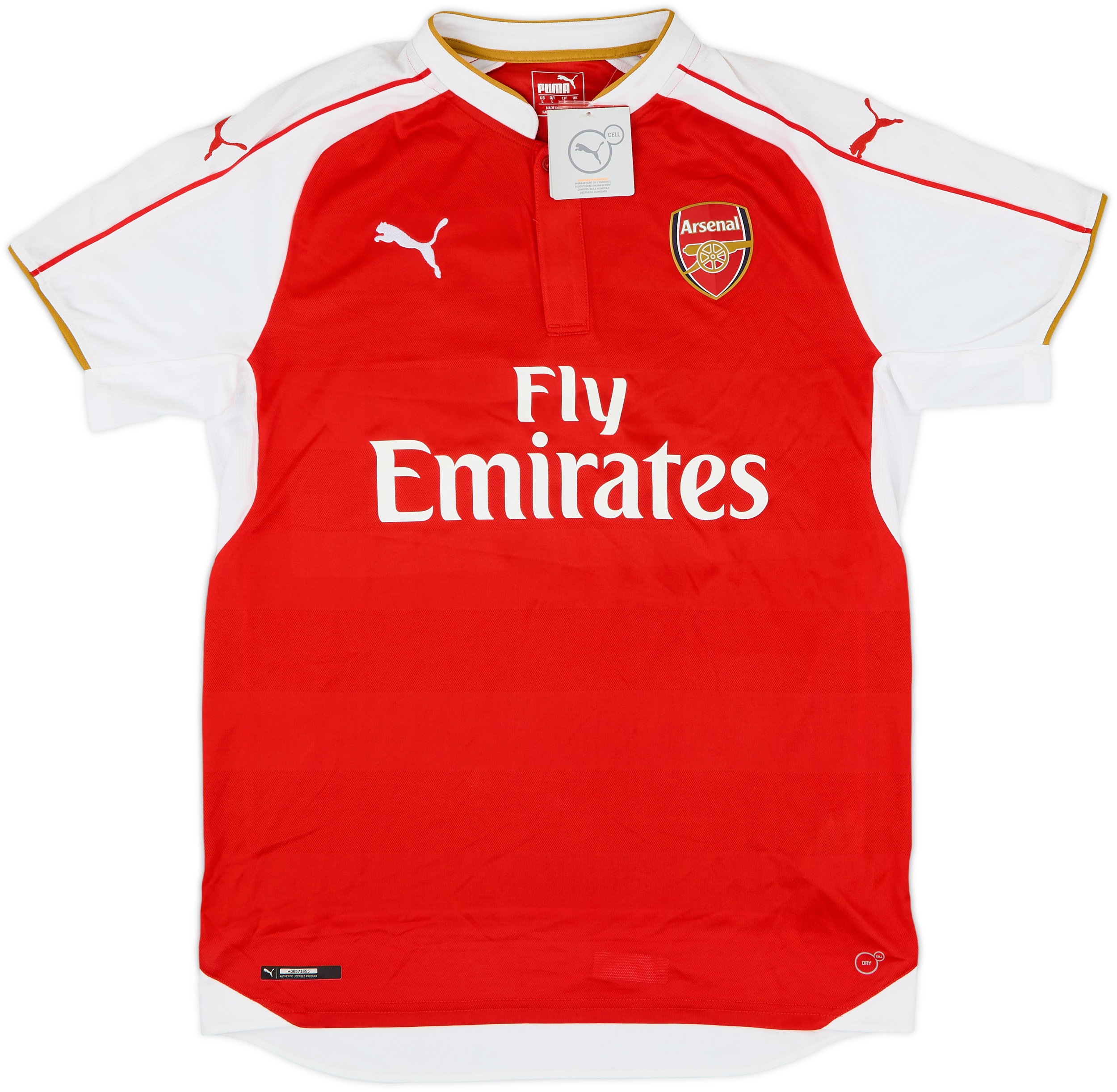 アーセナル 2015-16ユニフォーム ALEXIS 2015-16 Arsenal Home Shirt Alexis #17 - 9/10 - (S)