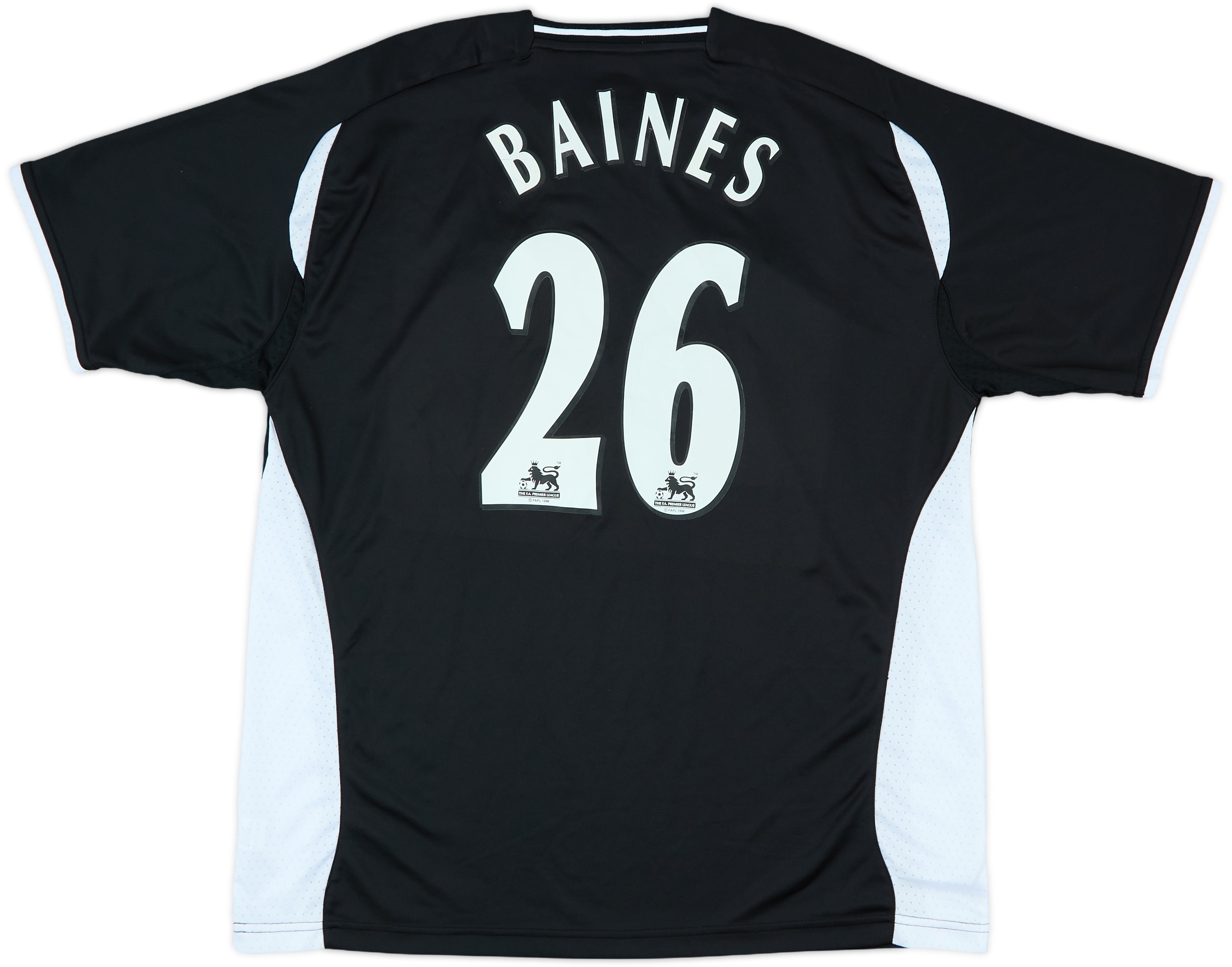 2006-07 Wigan Away Shirt Baines #26 - 8/10 - (XL)