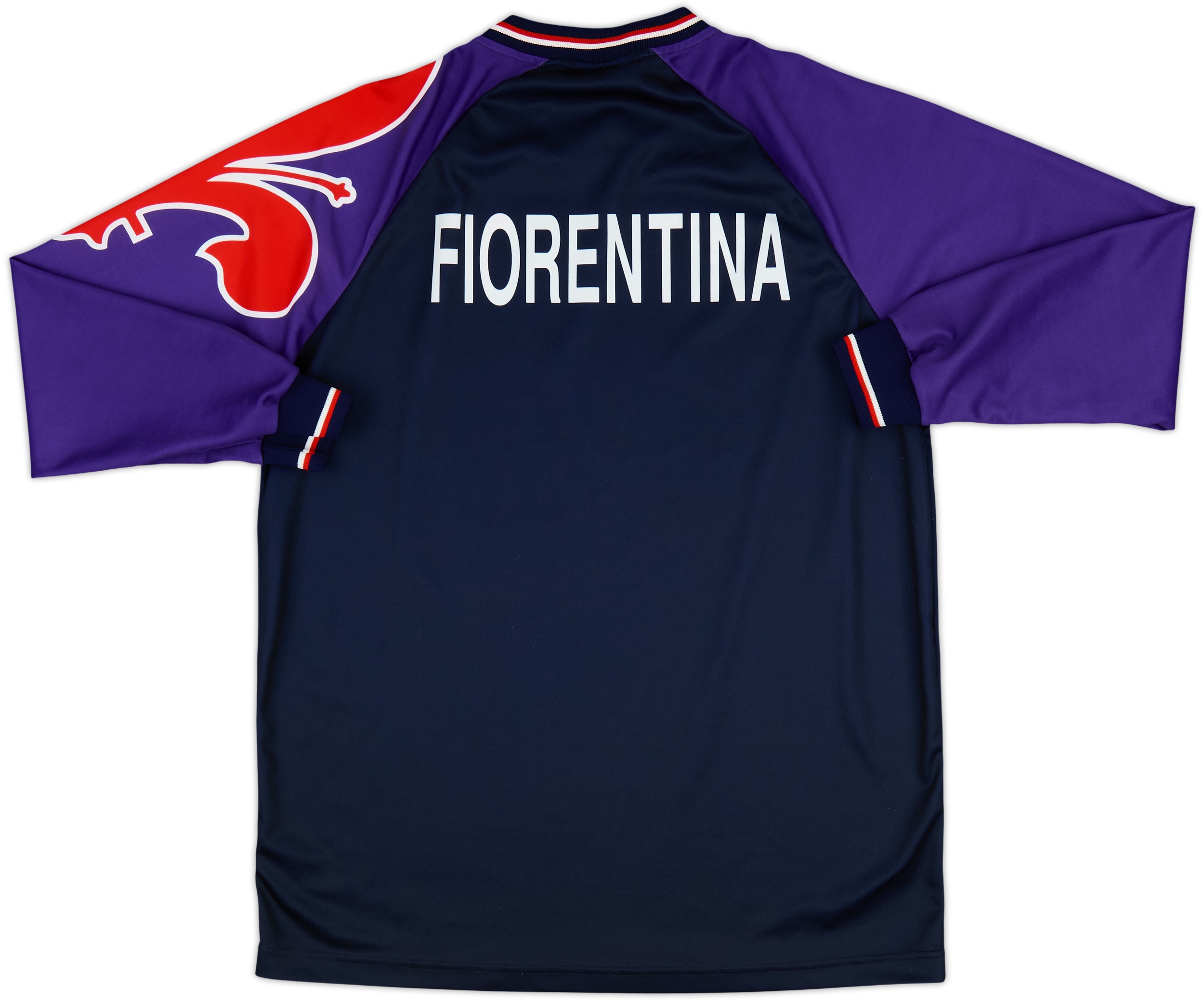 1995-96 Fiorentina Reebok Training L/S Shirt - 9/10 - (L)