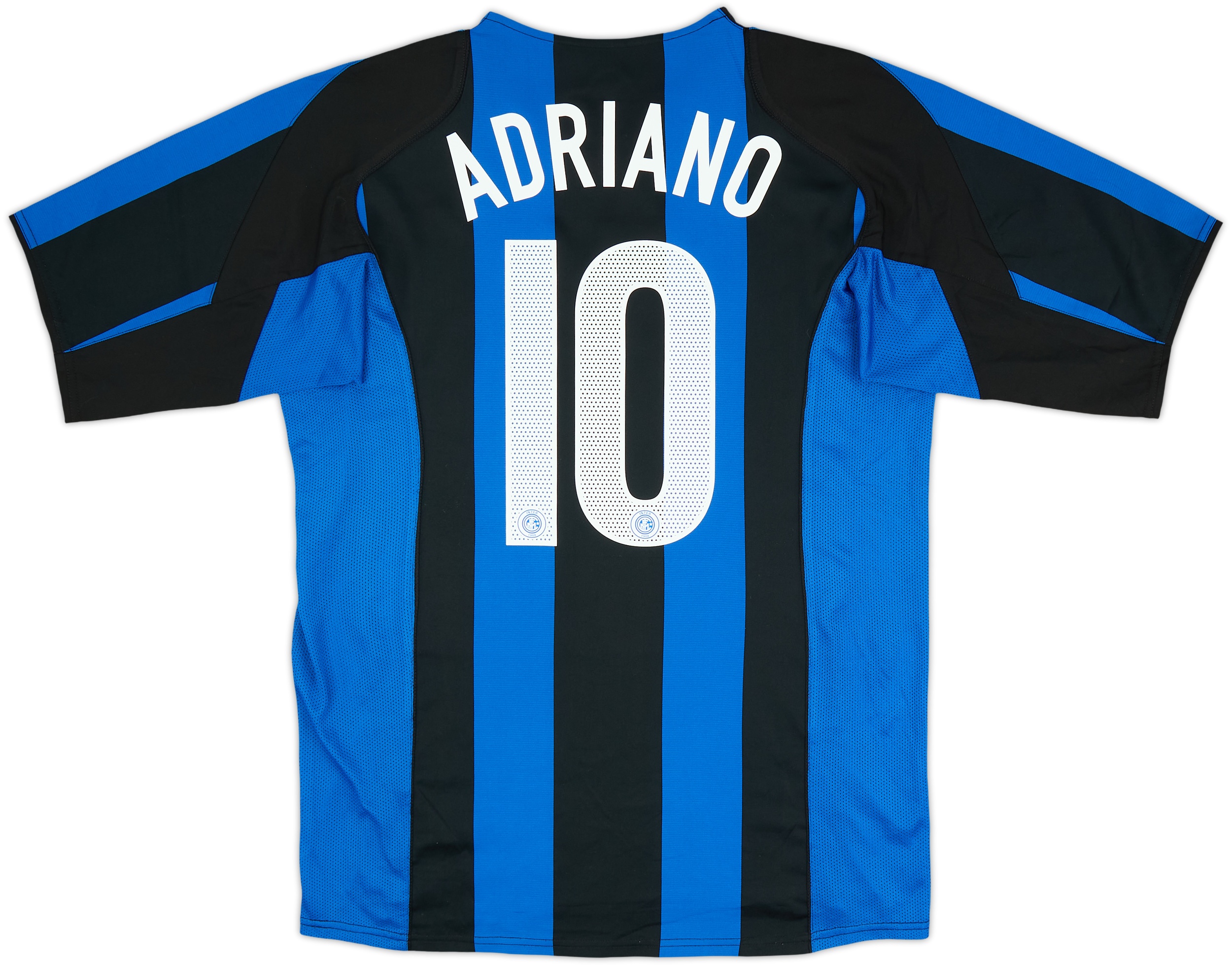 2004-05 Inter Milan Home Shirt Adriano #10 - 6/10 - (L)