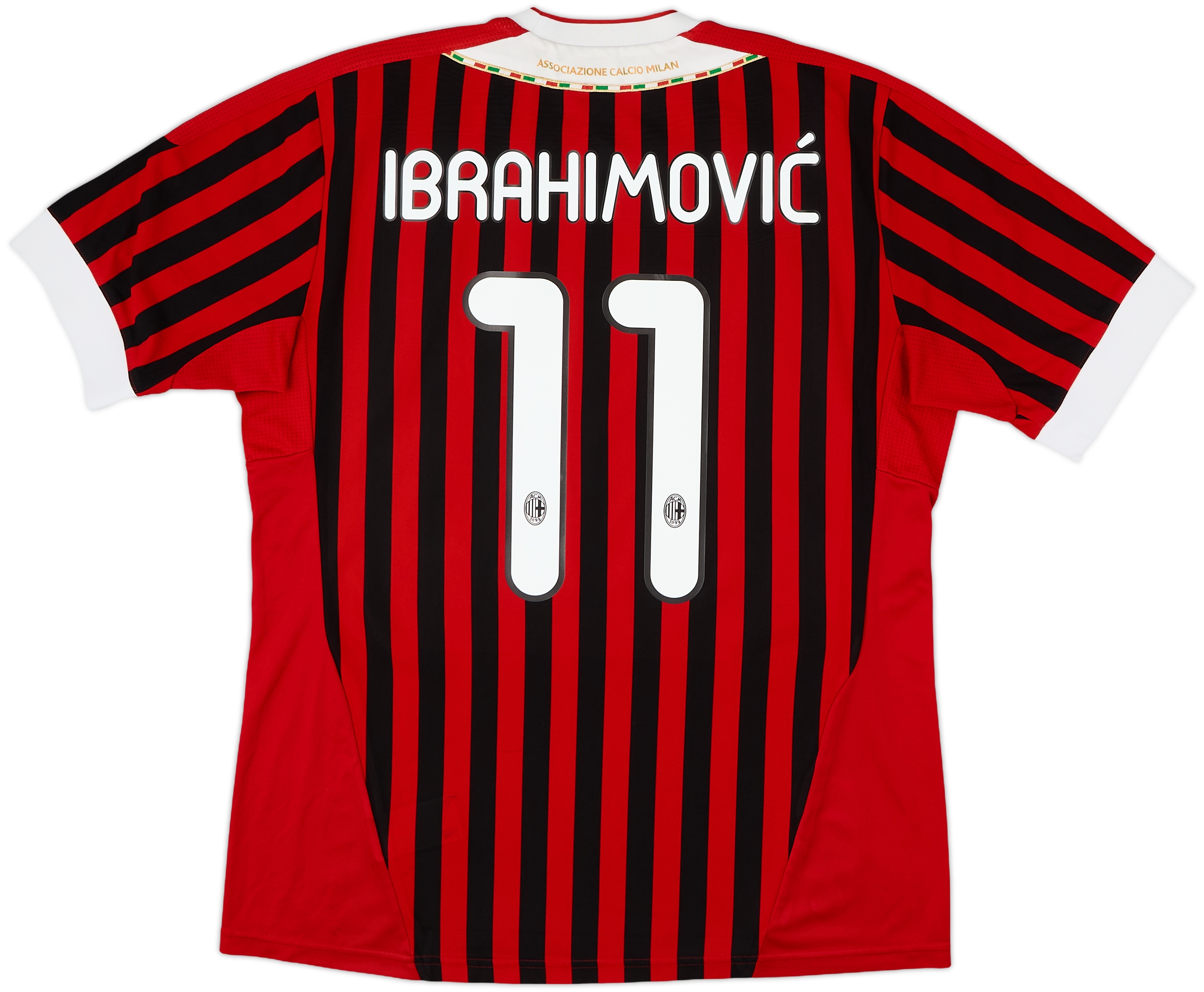ACミラン IBRAHIMOVIĆ シャツ 11番 Zlatan Ibrahimovic #11 AC Milan