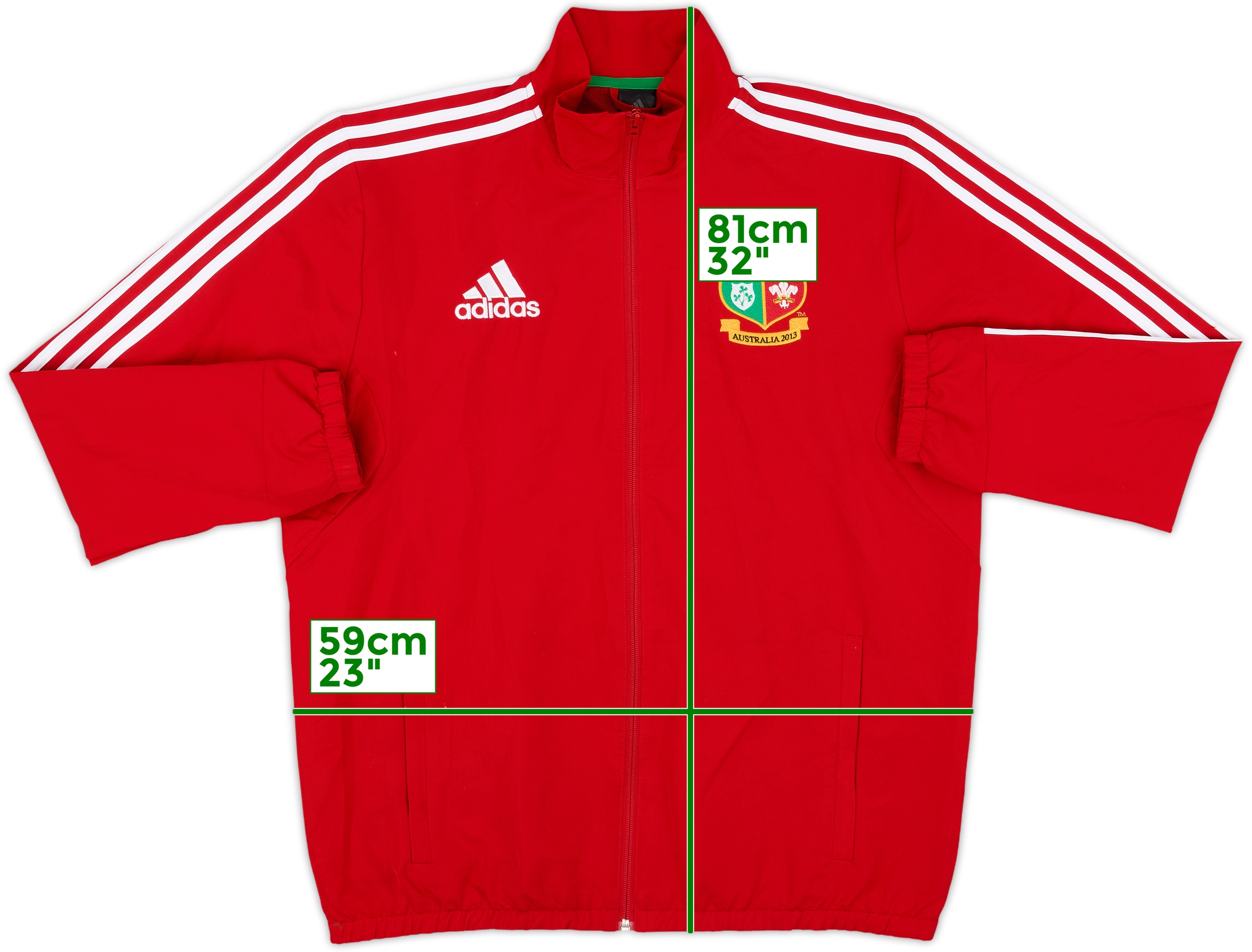 2013 British and Irish Lions addias Track Jacket - 7/10 - (L)