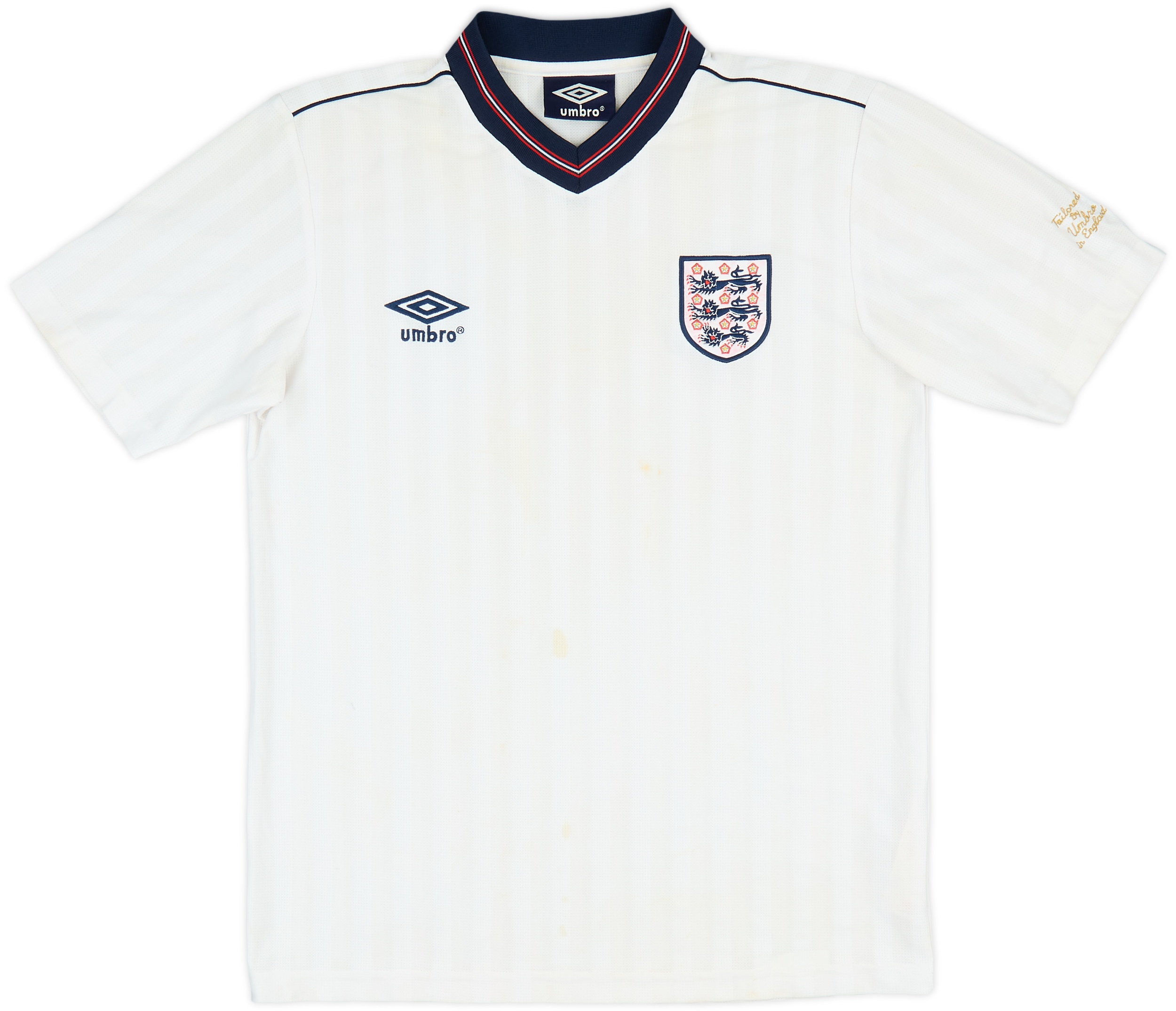 2000s England '1986' Umbro Retro Home Shirt - 5/10 - (S)