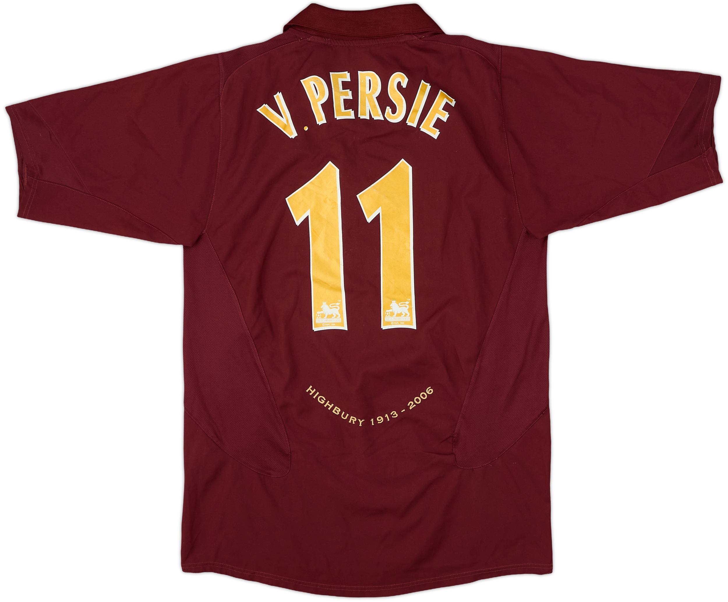 2005-06 Arsenal Home Shirt V.Persie #11 - 6/10 - (M)