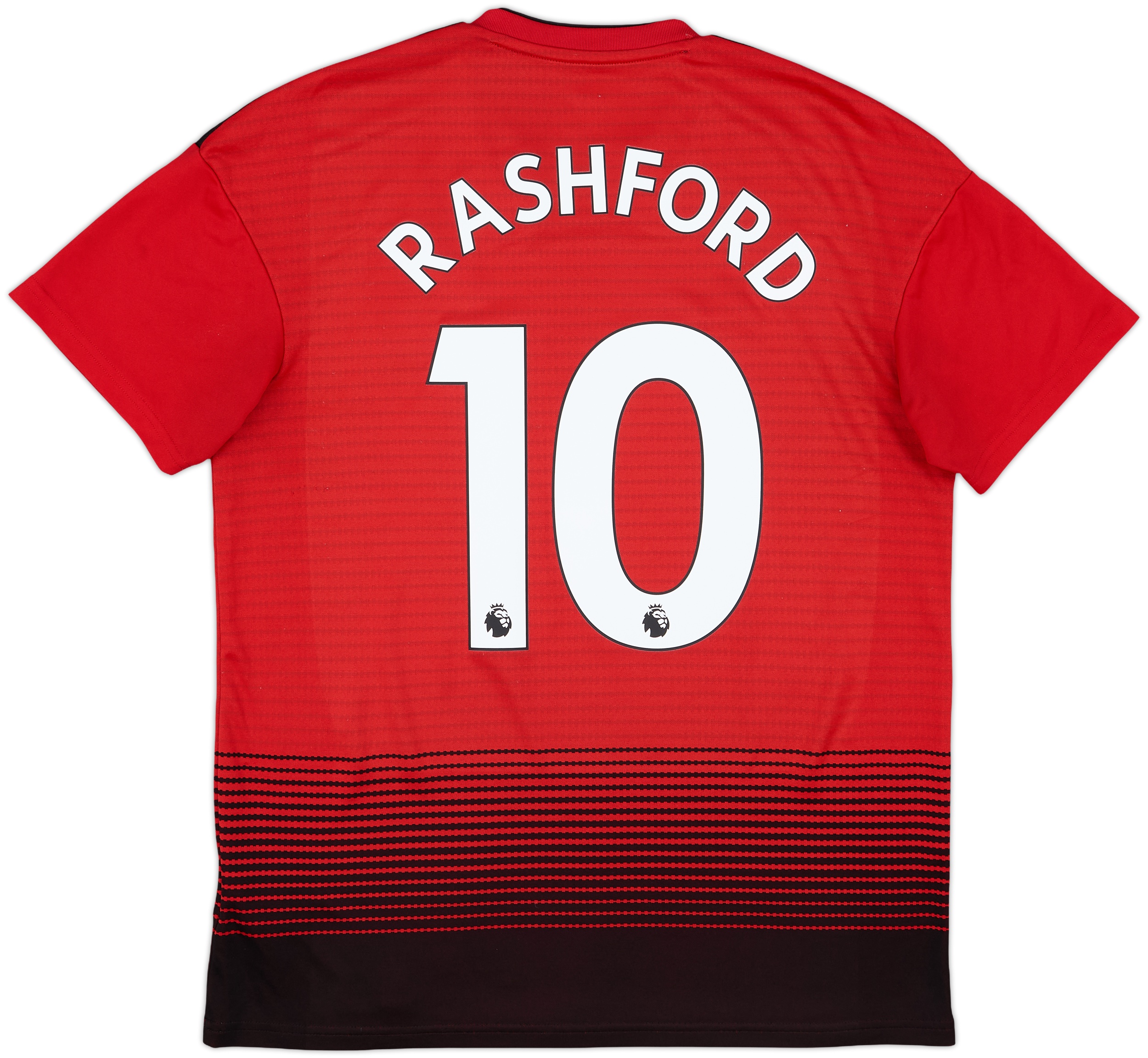 2018-19 Manchester United Home Shirt Rashford #10 - 8/10 - (M)