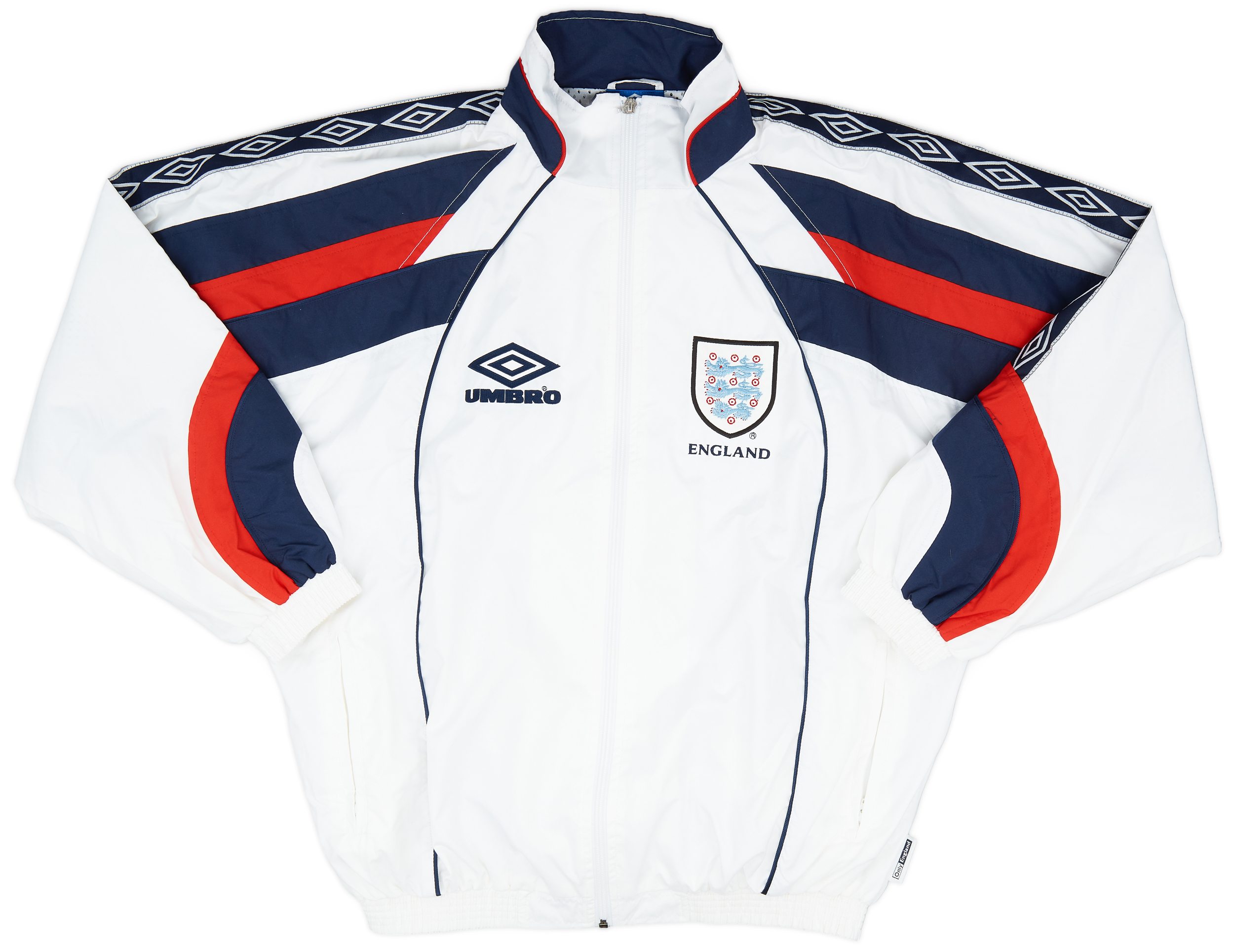 1998-99 England Umbro Track Jacket - 9/10 - (XL)