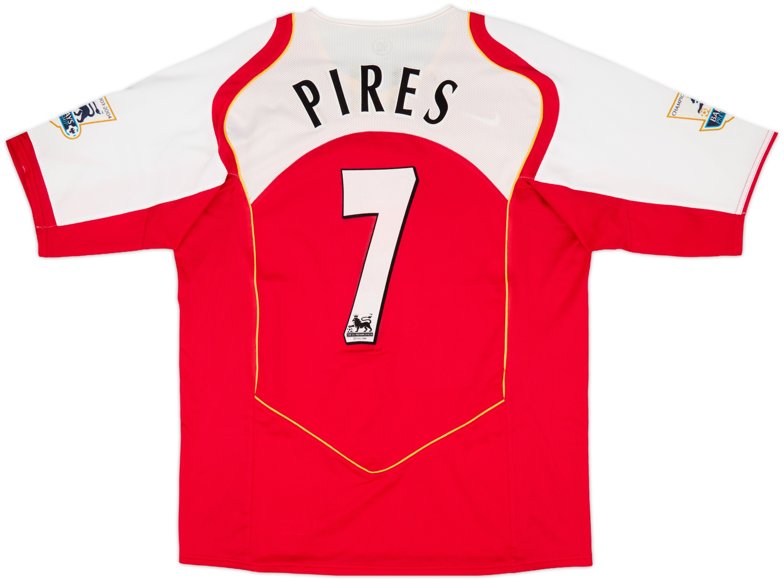 04-05　アーセナル Pires 2004-05 Arsenal Home Shirt Pires #7 - 9/10 - (XL)