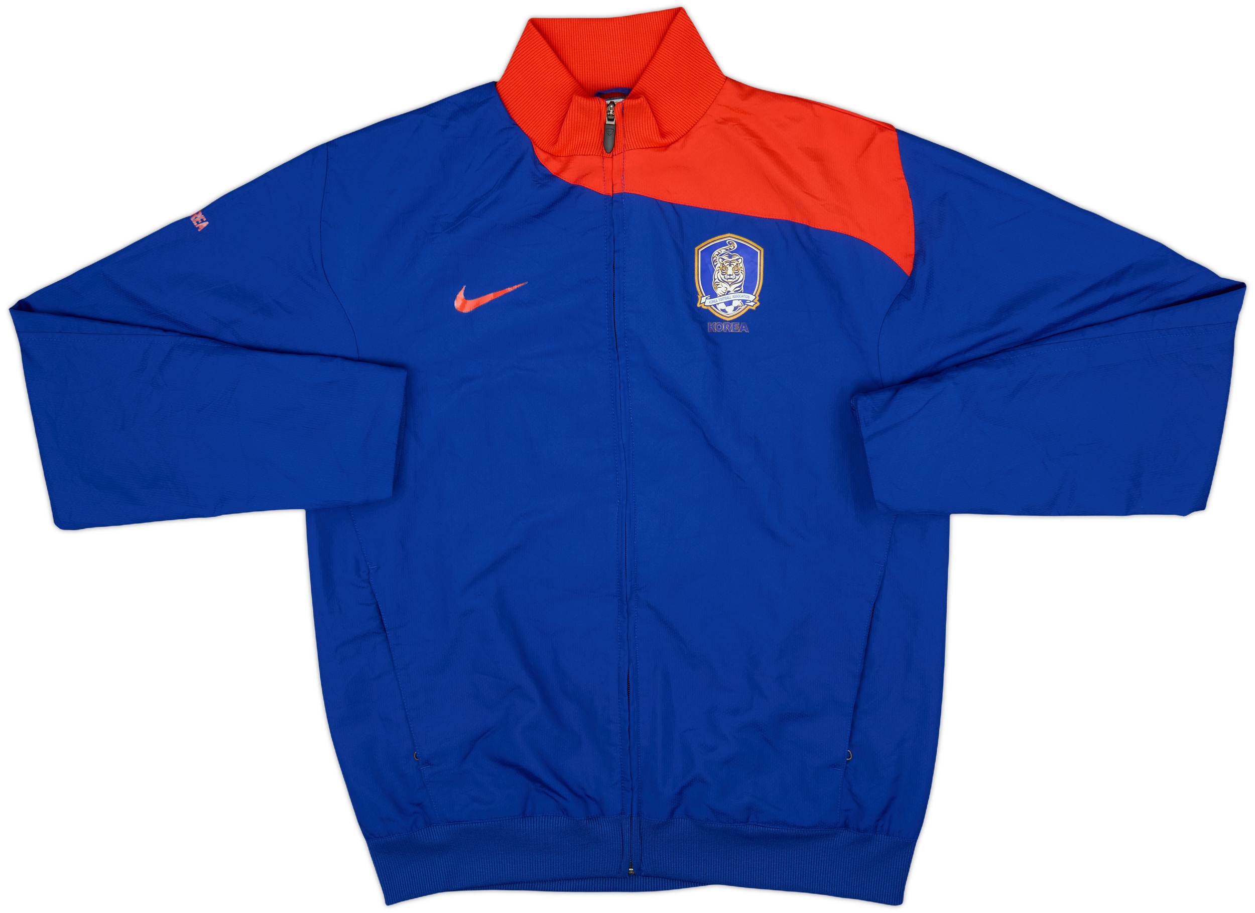ナイキ 韓国 代表 2009-10 トラックトップ 2009-10 South Korea Nike Track Jacket - 8/10 - (XL)