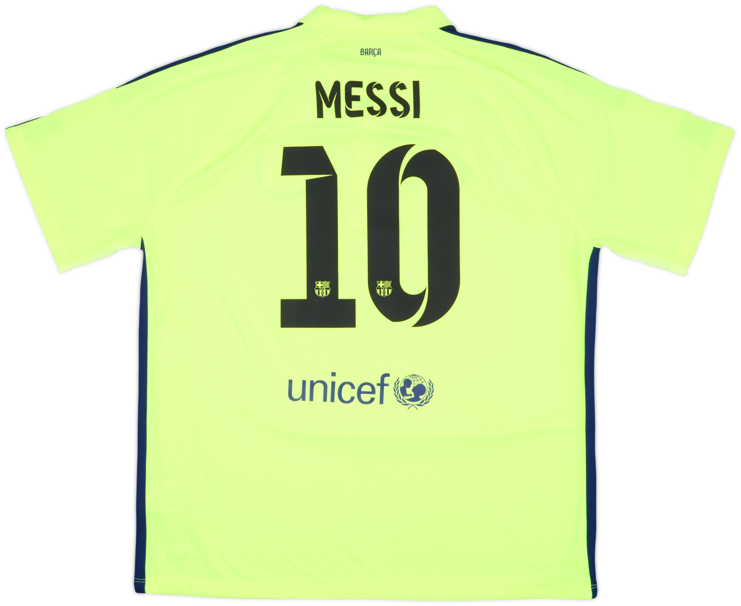 2014-15 Barcelona Third Shirt Messi #10 - 9/10 - (XXL)