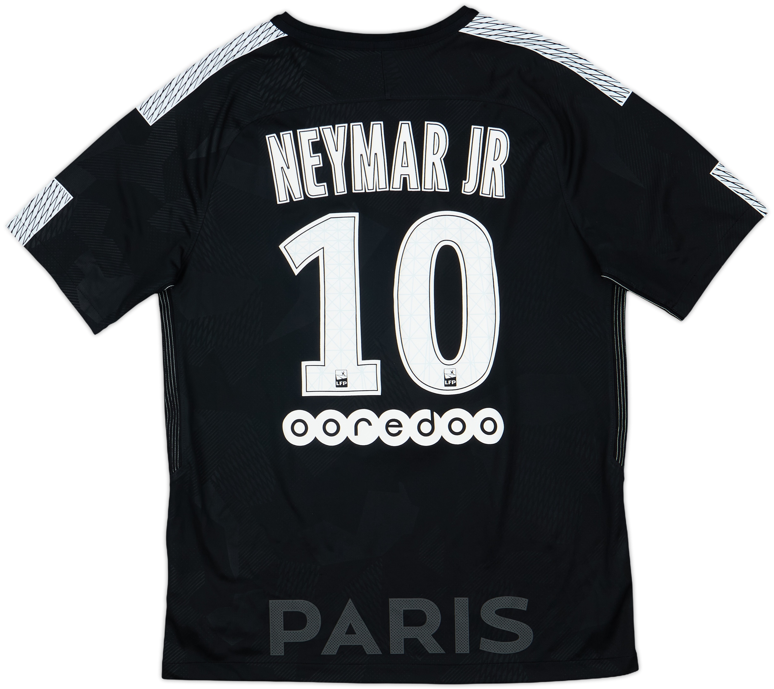 2017-18 Paris Saint-Germain Third Shirt Neymar Jr #10 - 8/10 - (M)