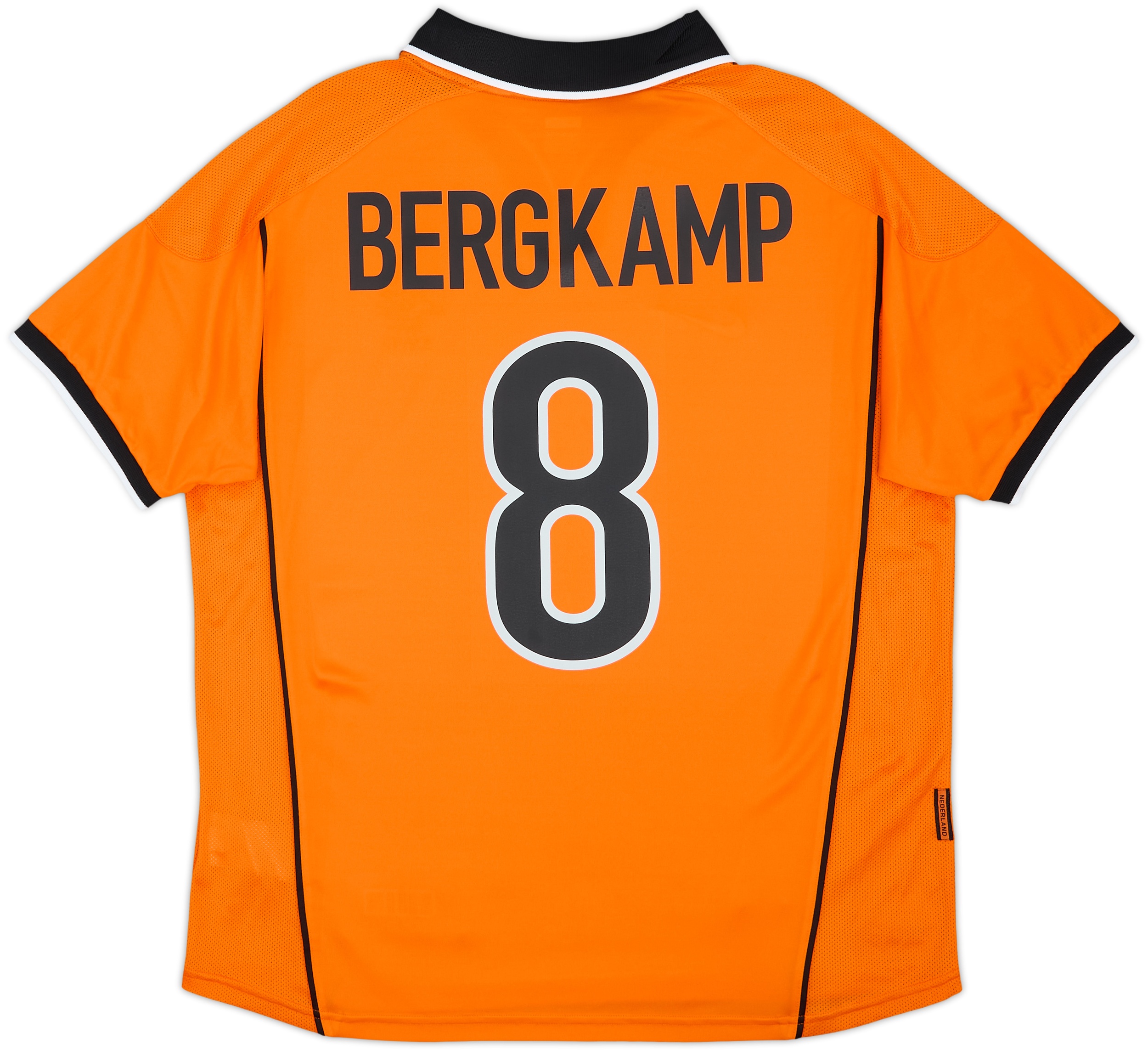 2008 Netherlands 1998 Retro Home Shirt Bergkamp #8 - 10/10 - (L)