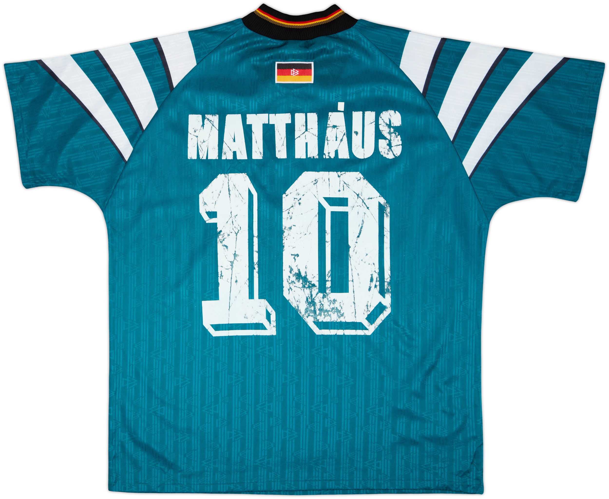 1996-98 Germany Away Shirt Matthaus #10 - 5/10 - (XL)