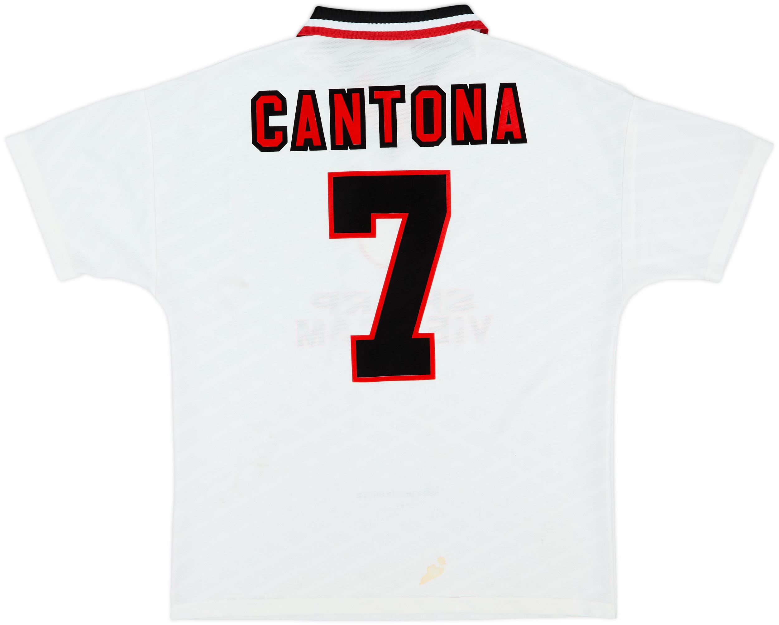 1996-97 Manchester United Away Shirt Cantona #7 - 6/10 - (L)